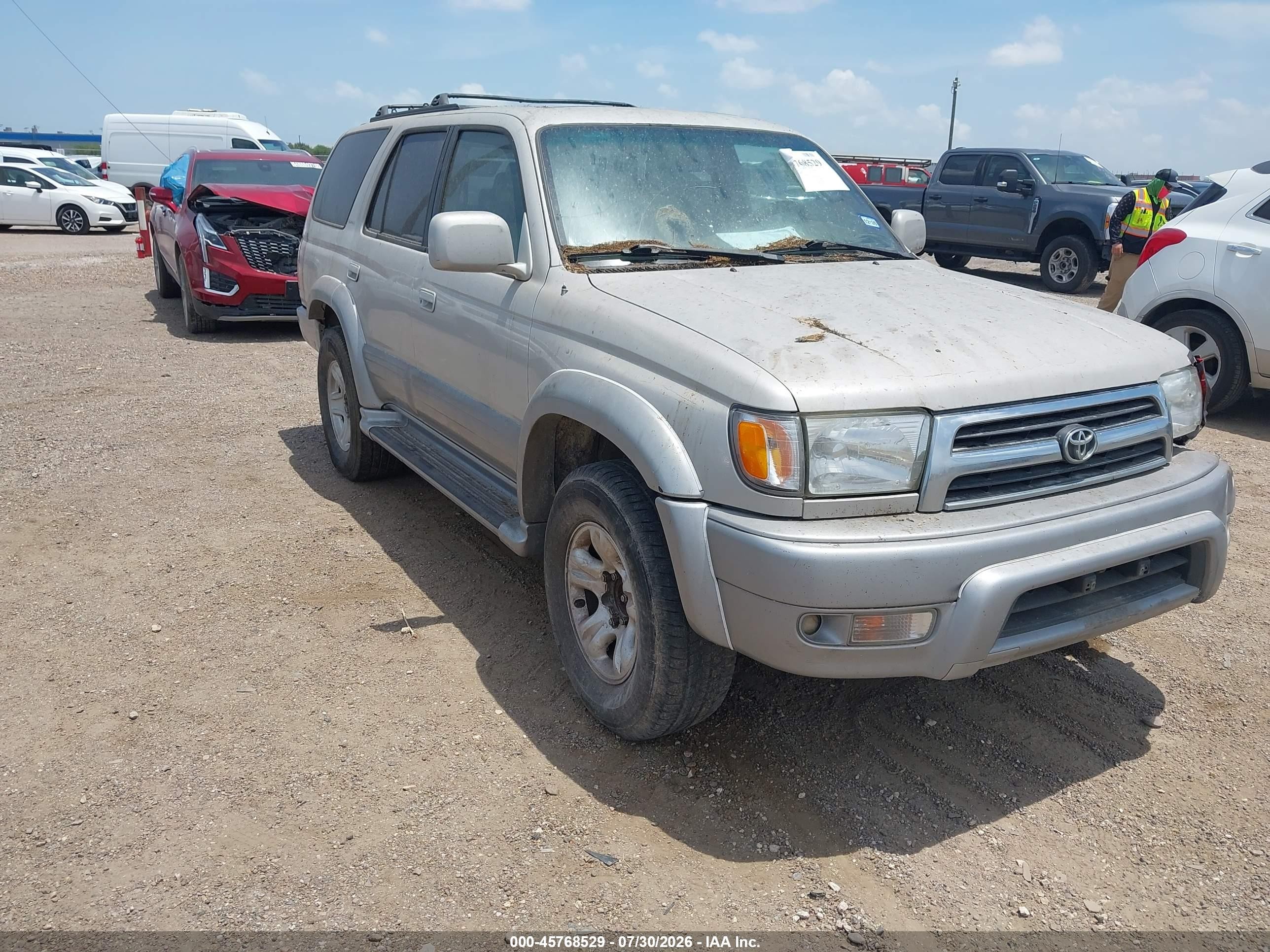 1999 Toyota 4runner Limited V6 Silver vin: JT3GN87R3X0092819