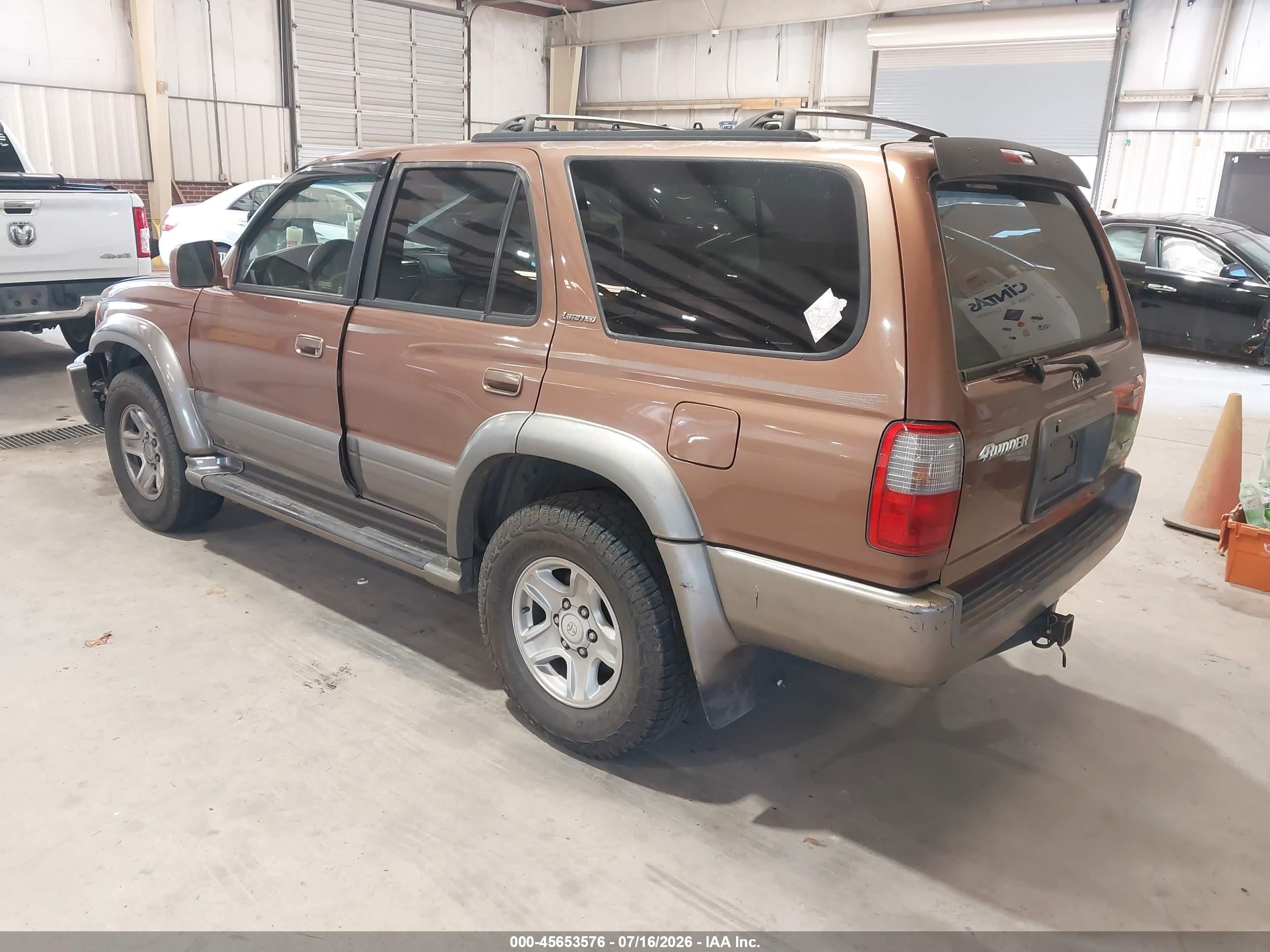 1999 Toyota 4runner Limited V6 Brown vin: JT3GN87R3X0095218