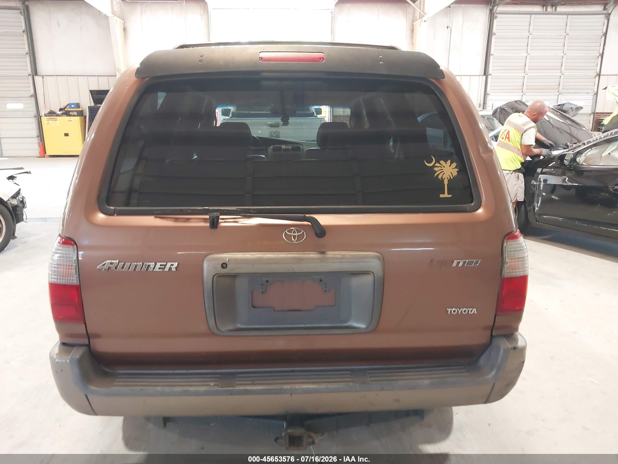 1999 Toyota 4runner Limited V6 Brown vin: JT3GN87R3X0095218