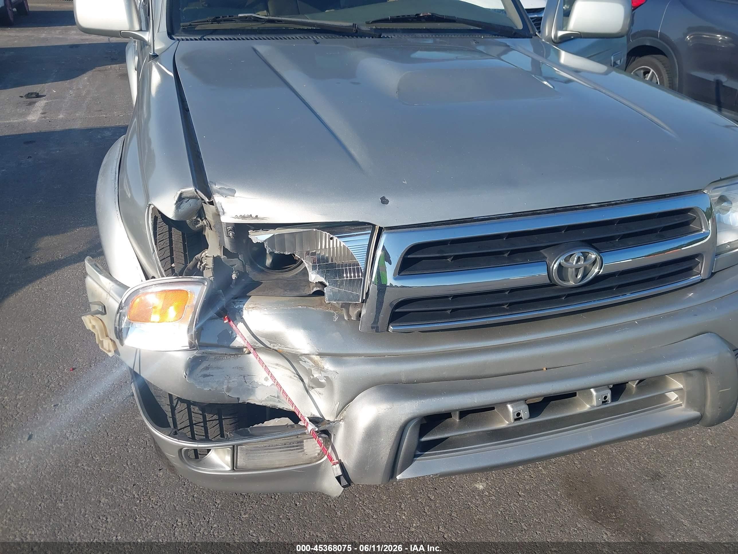 1999 Toyota 4runner Limited V6 Silver vin: JT3GN87R3X0103219