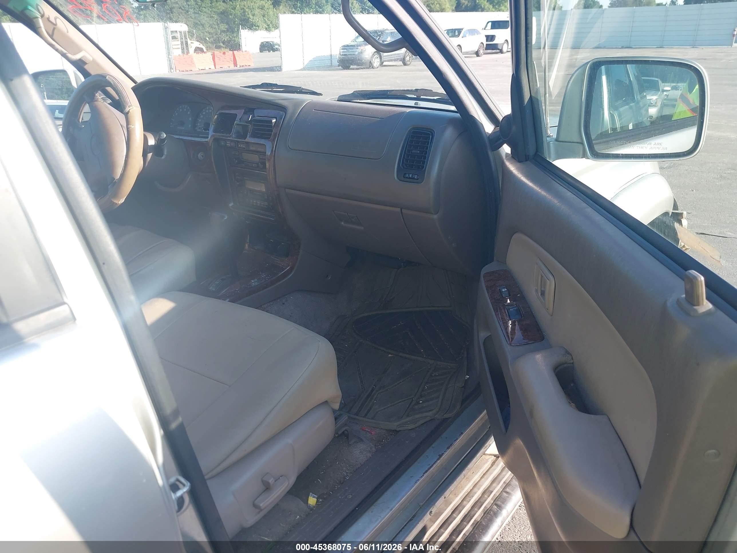 1999 Toyota 4runner Limited V6 Silver vin: JT3GN87R3X0103219