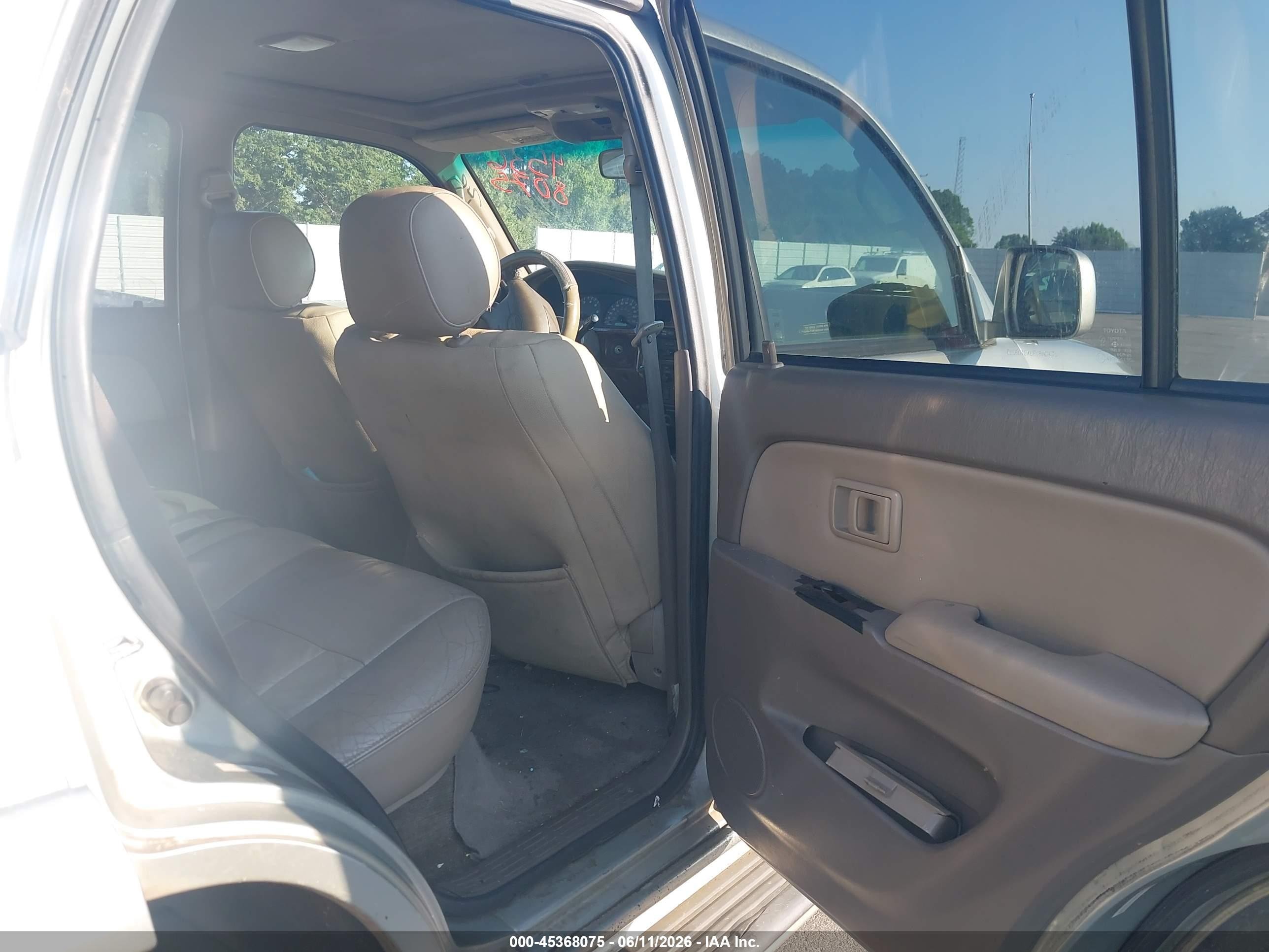 1999 Toyota 4runner Limited V6 Silver vin: JT3GN87R3X0103219