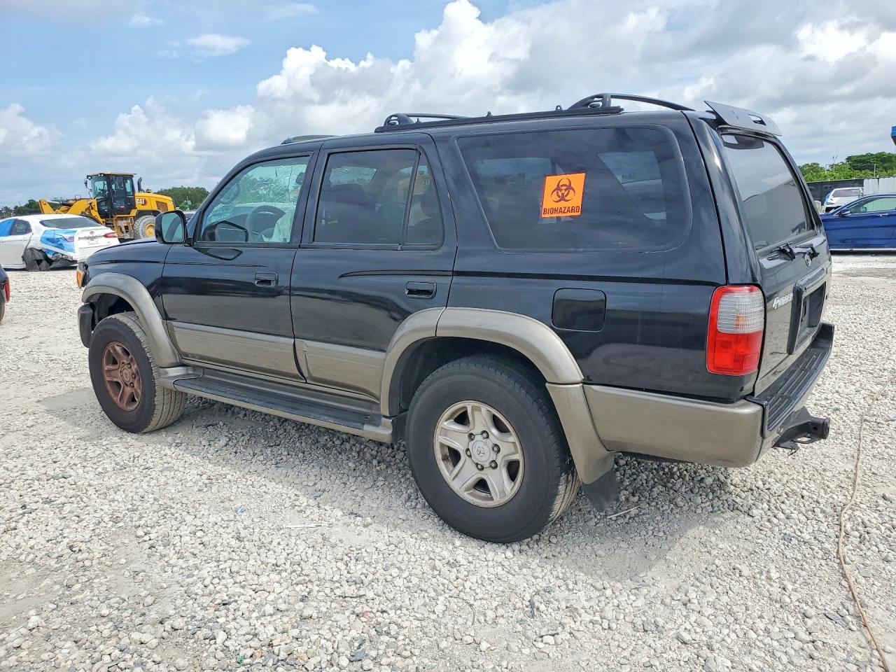 2000 Toyota 4runner Limited Black vin: JT3GN87R3Y0137856