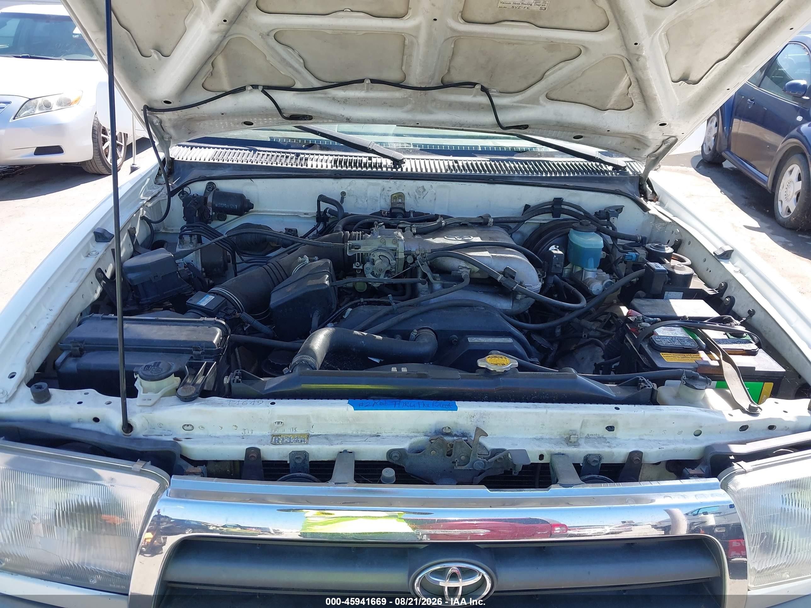1997 Toyota 4runner Sr5 V6 Limited White vin: JT3GN87R4V0022906