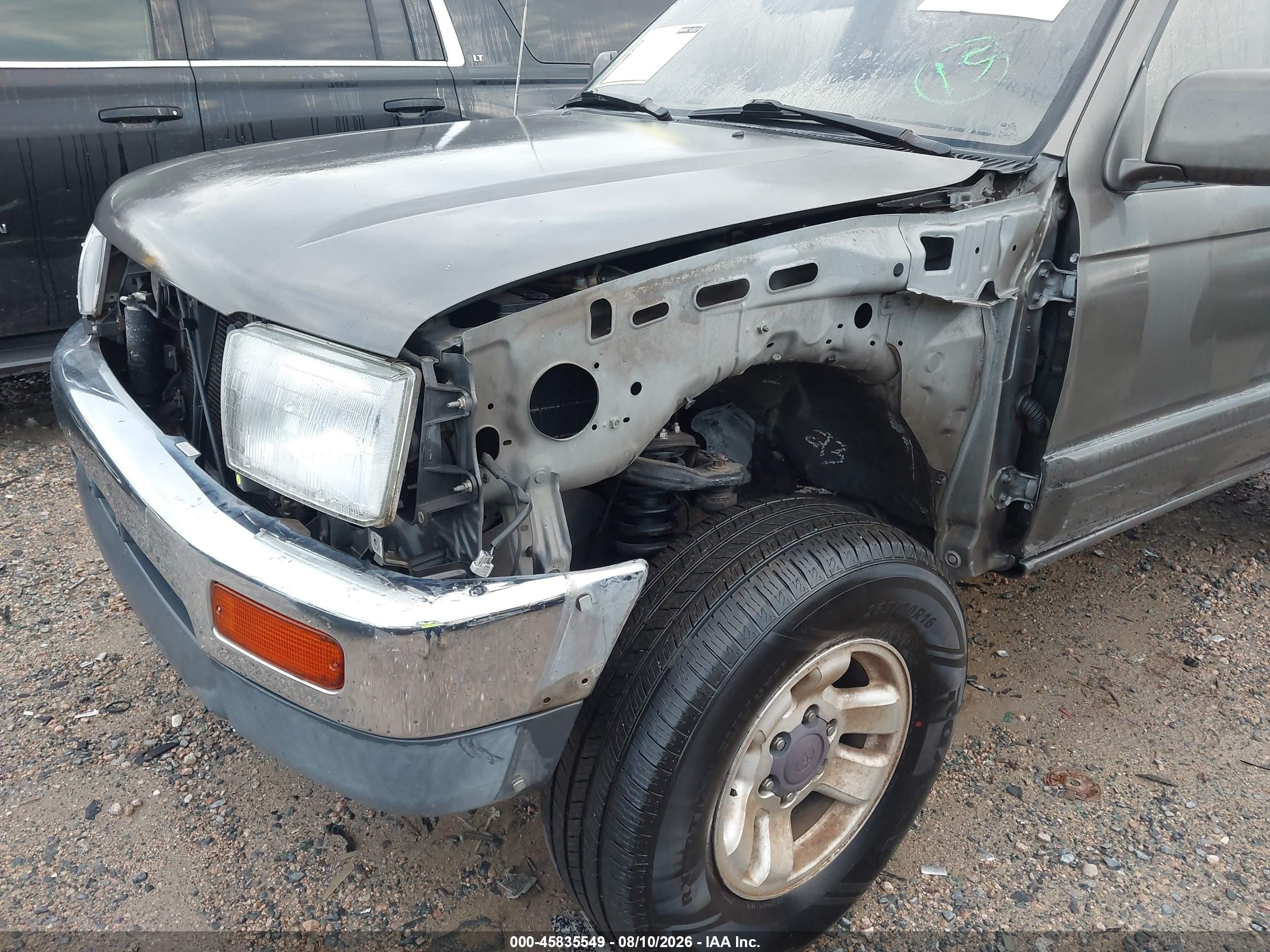 1998 Toyota 4runner Sr5 V6 Limited Gray vin: JT3GN87R4W0071248