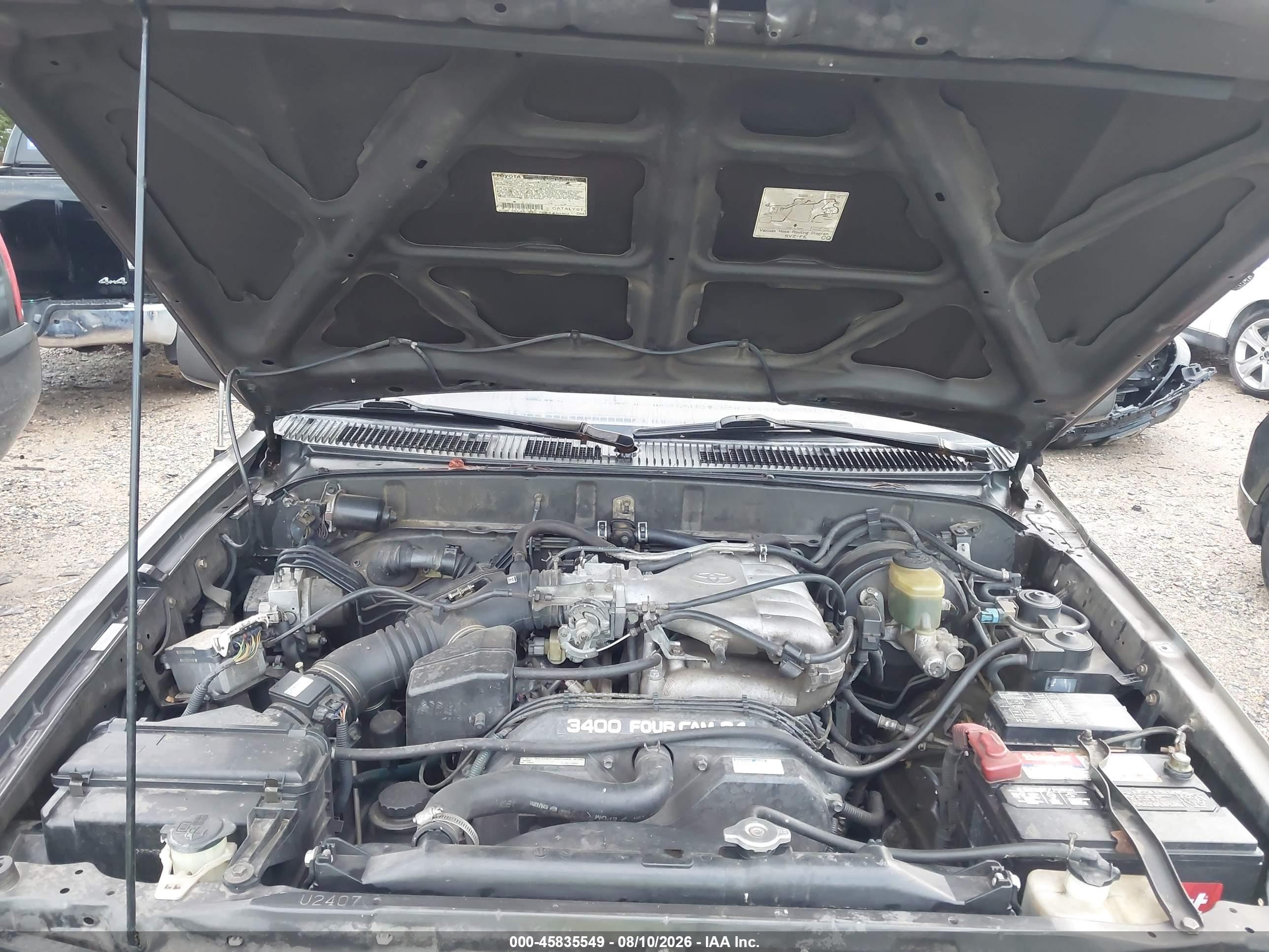 1998 Toyota 4runner Sr5 V6 Limited Gray vin: JT3GN87R4W0071248