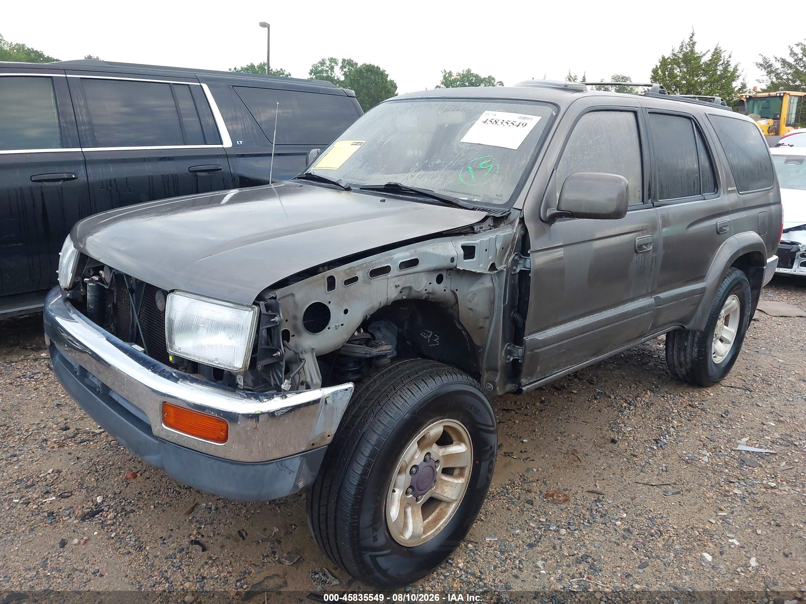 1998 Toyota 4runner Sr5 V6 Limited Gray vin: JT3GN87R4W0071248