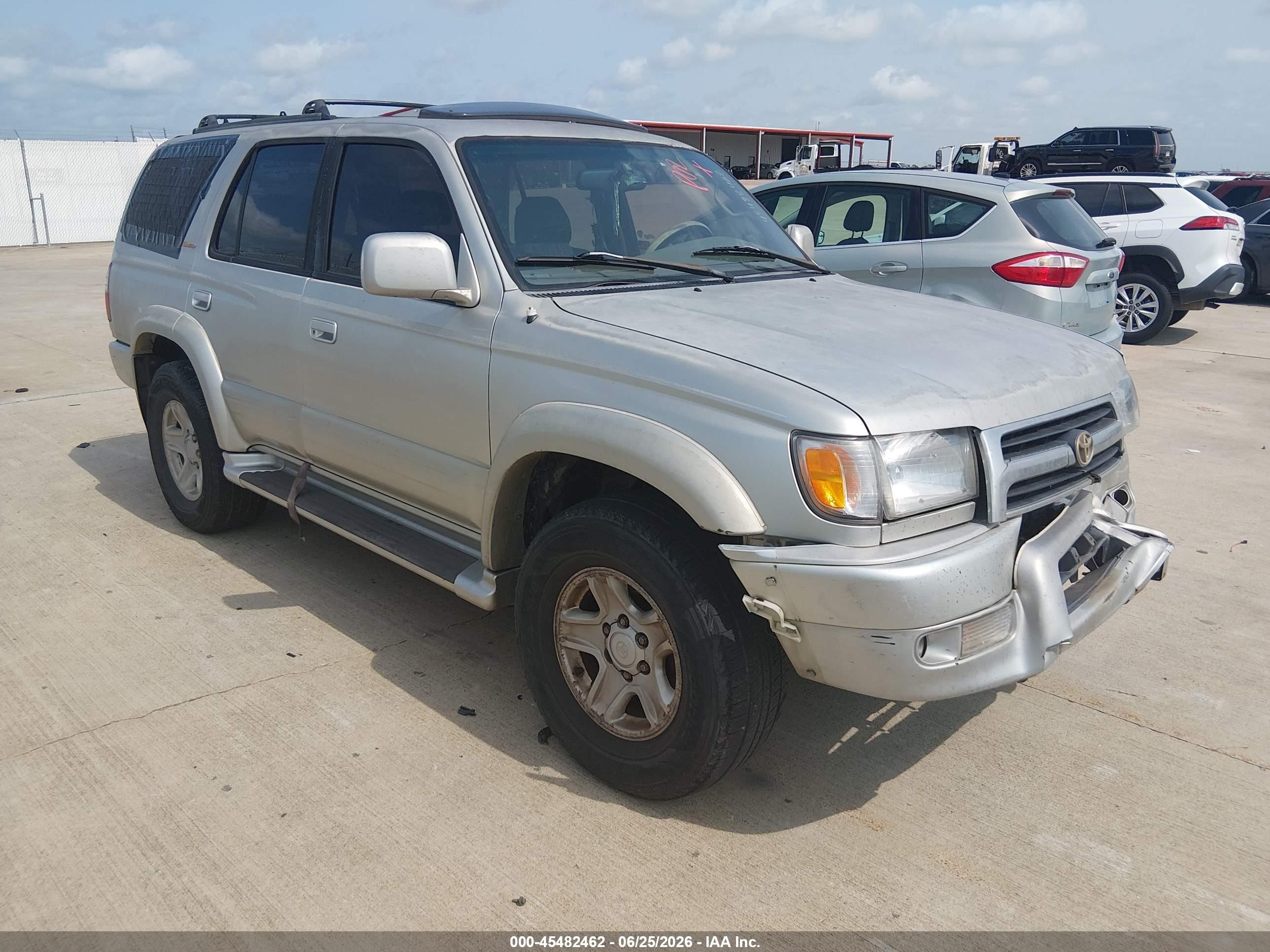 1999 Toyota 4runner Limited V6 Silver vin: JT3GN87R4X0099178