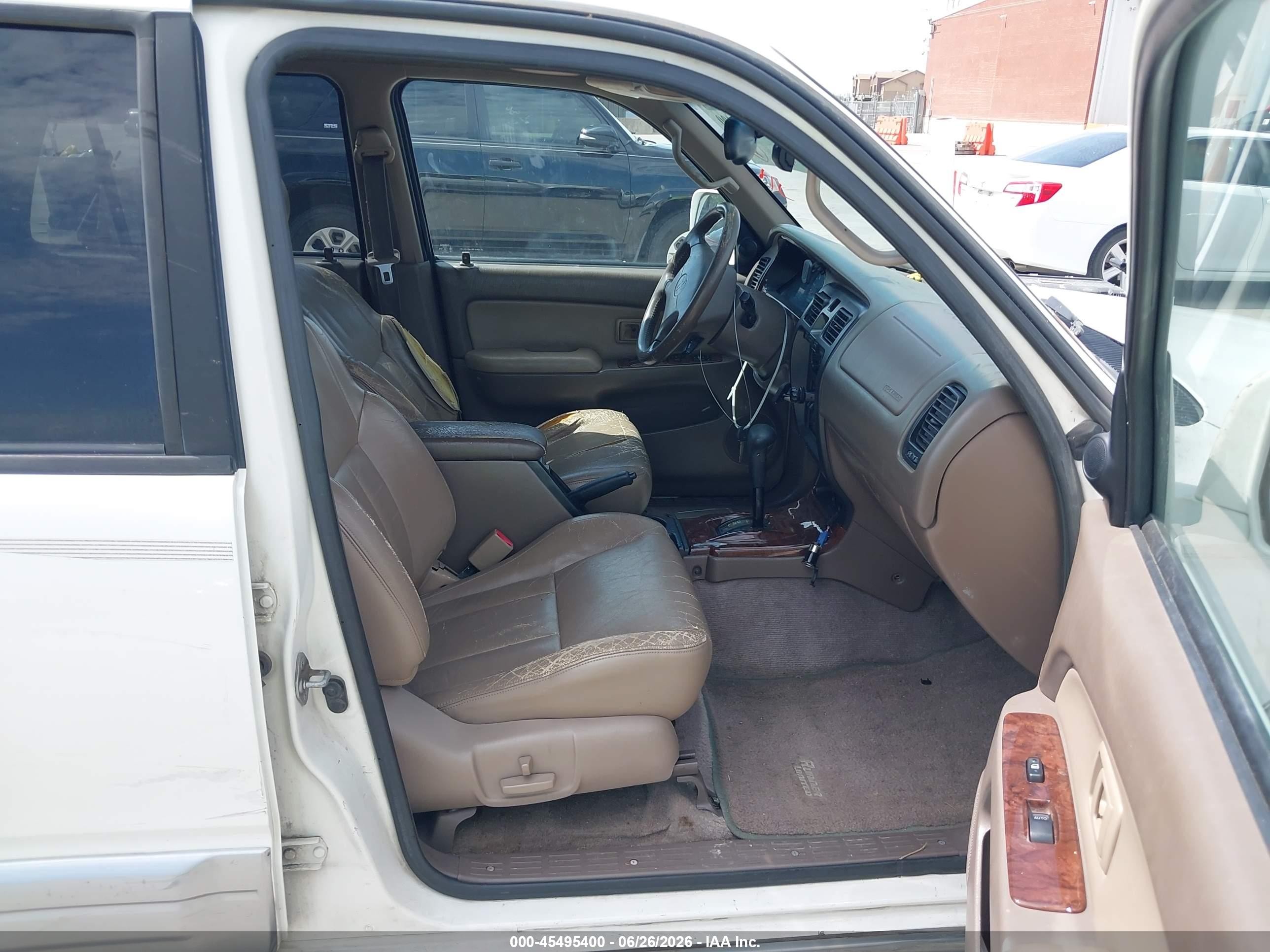 1999 Toyota 4runner Limited V6 White vin: JT3GN87R4X0111281