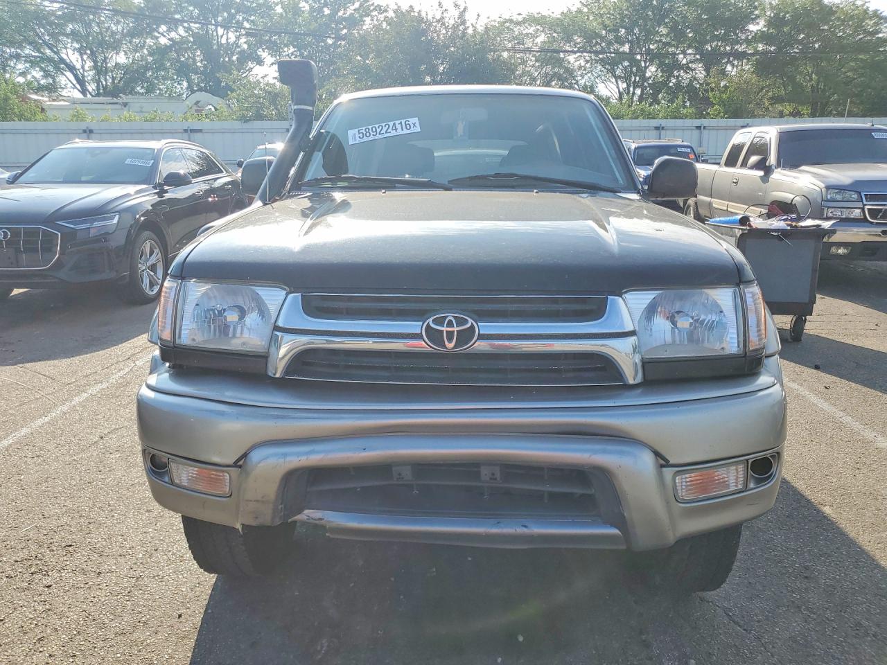 2002 Toyota 4runner Limited Black vin: JT3GN87R520226688