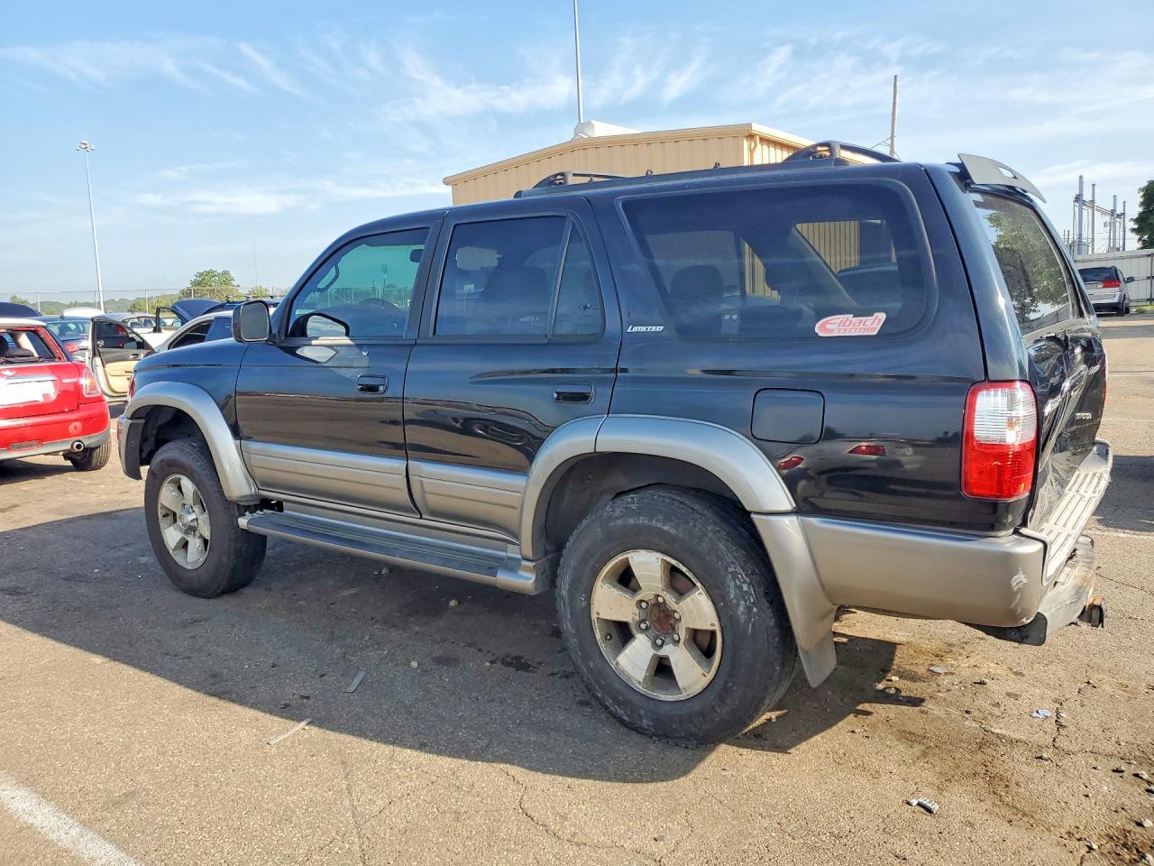2002 Toyota 4runner Limited Black vin: JT3GN87R520226688