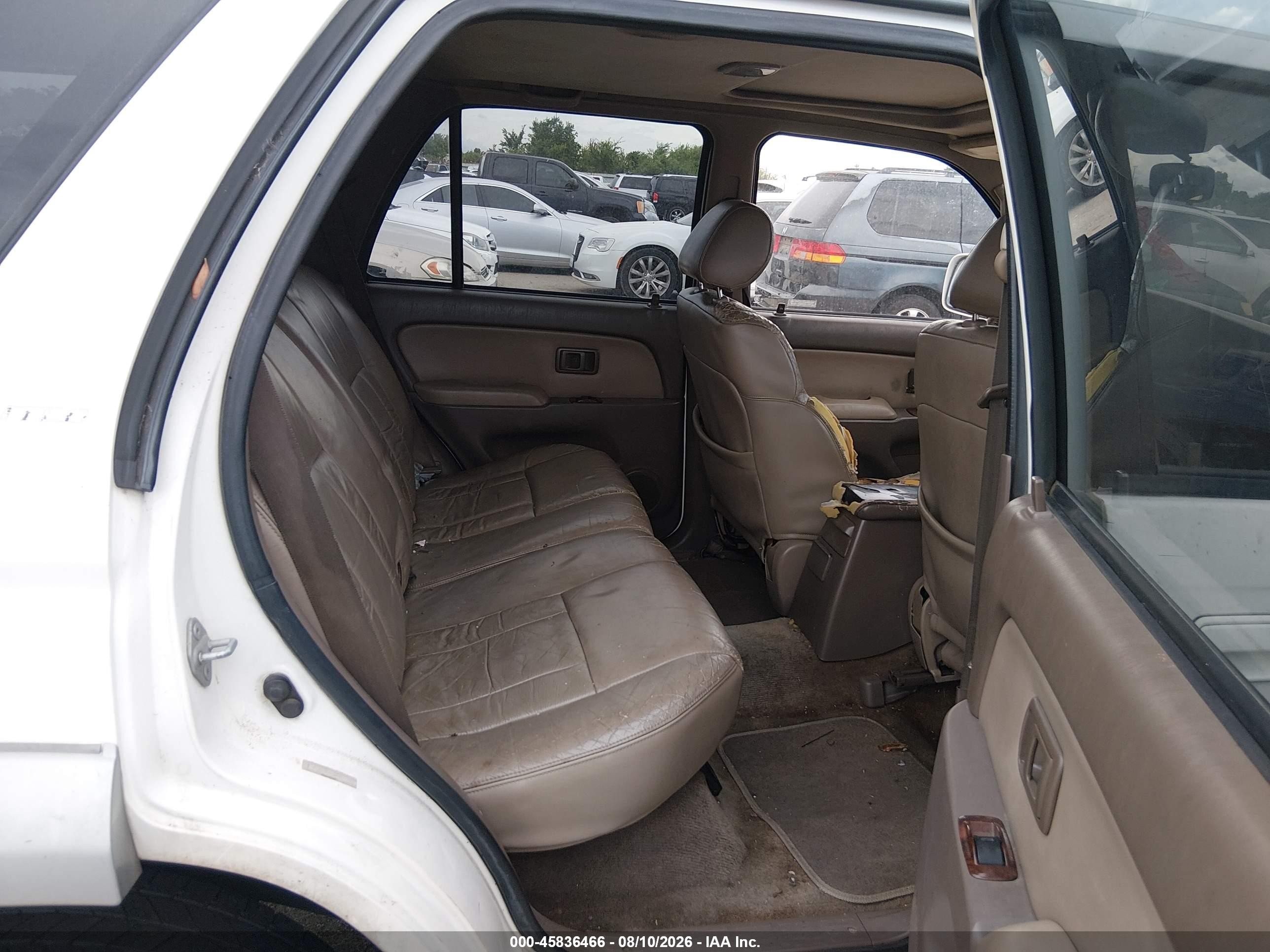 1998 Toyota 4runner Sr5 V6 Limited White vin: JT3GN87R5W0071792
