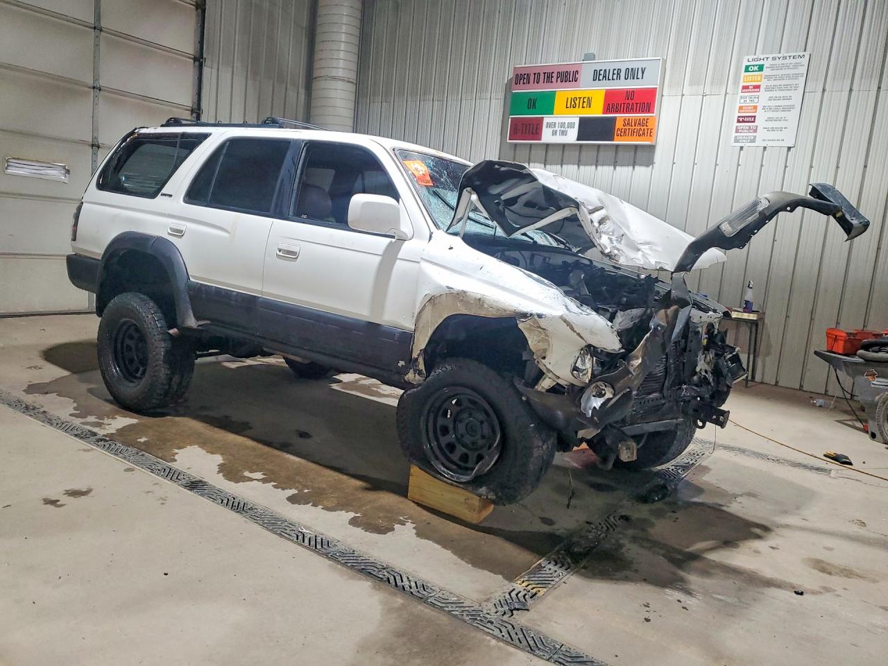 1997 Toyota 4runner Limited Белый vin: JT3GN87R6V0045975