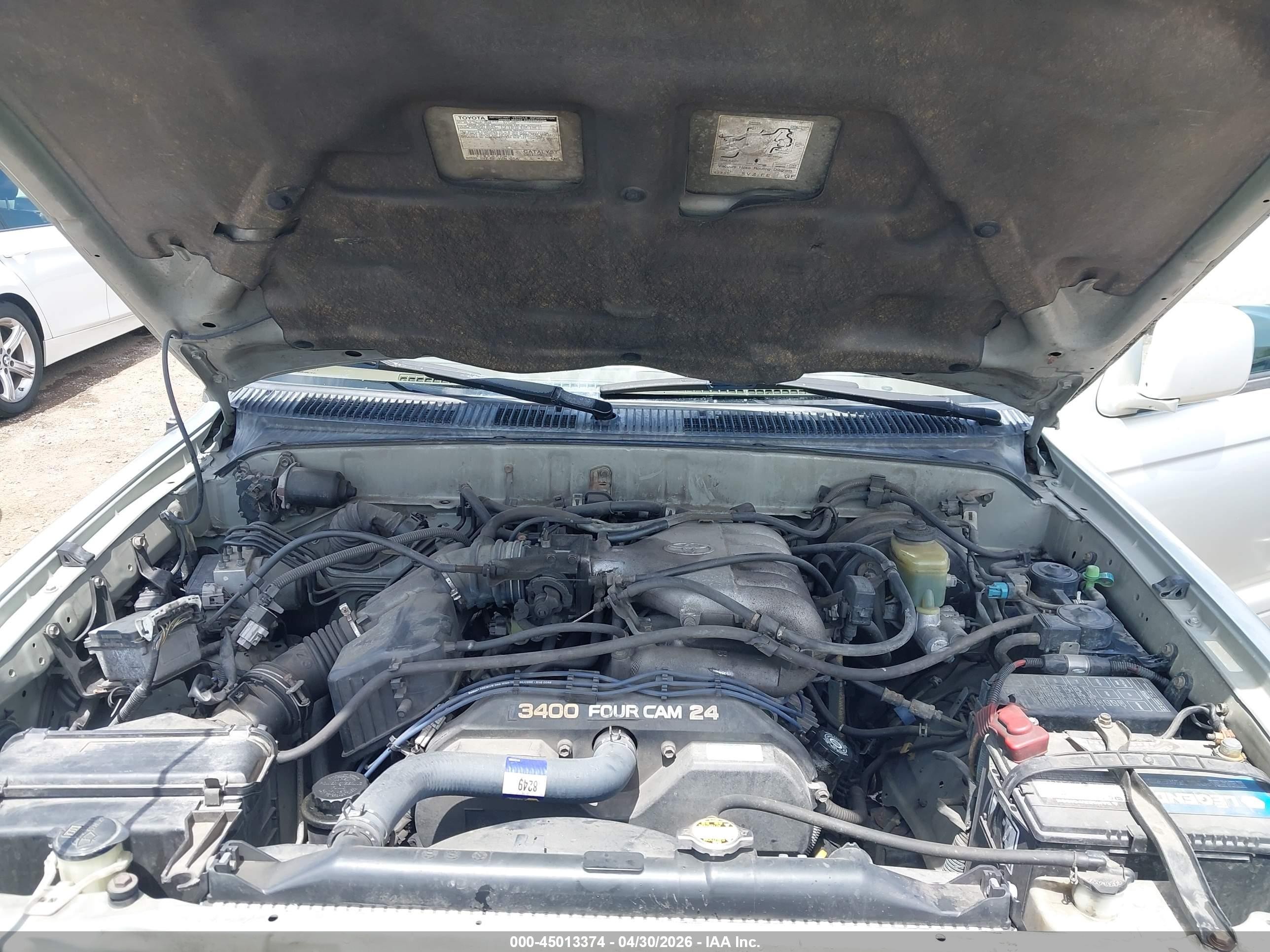 2000 Toyota 4runner Limited V6 Silver vin: JT3GN87R6Y0152528