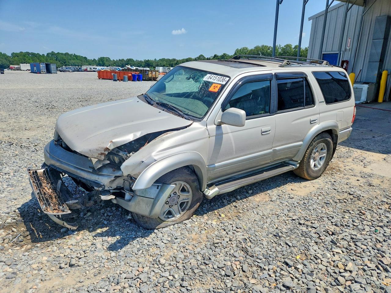 2000 Toyota 4runner Limited Tan vin: JT3GN87R6Y0176585