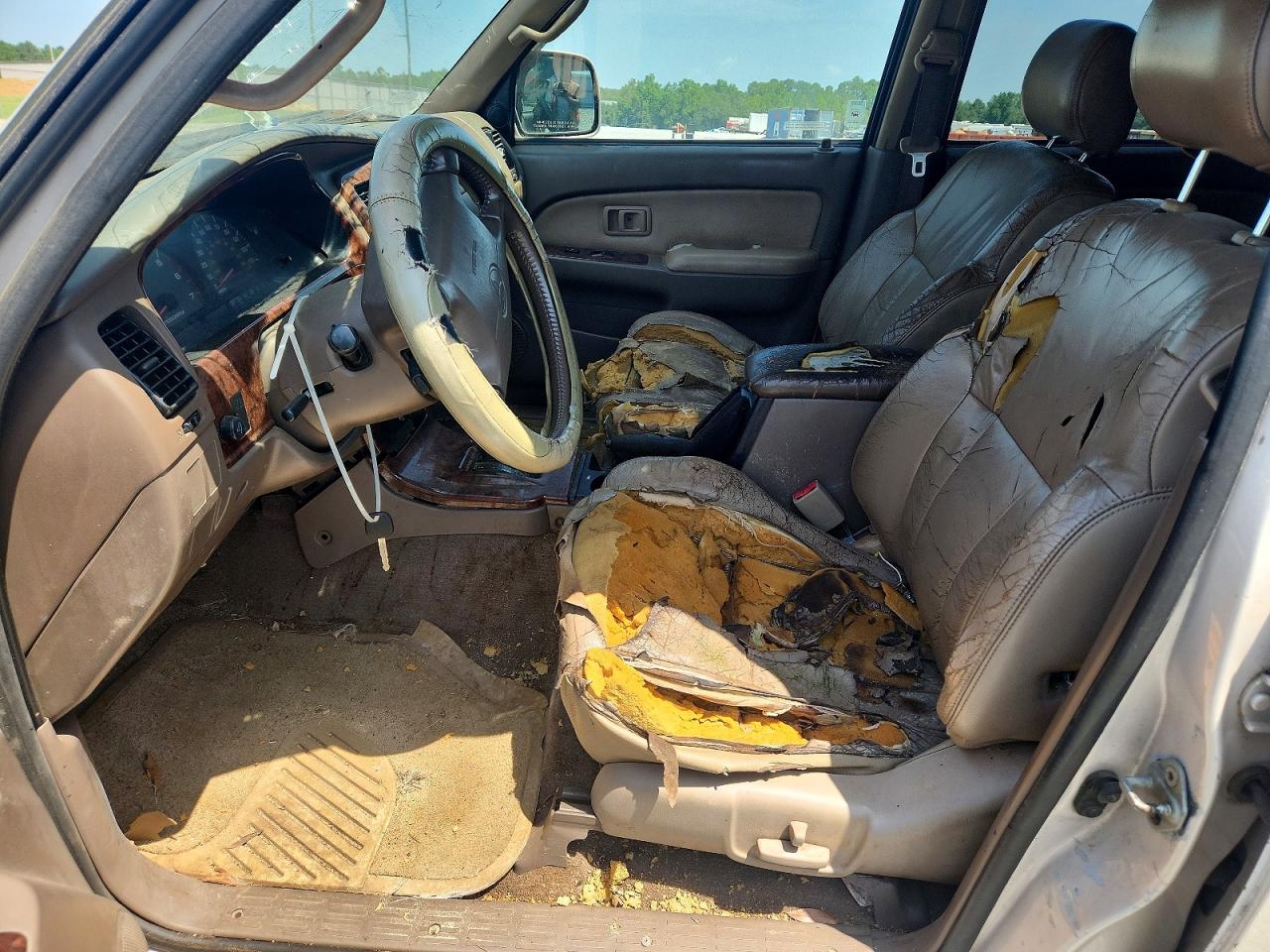 2000 Toyota 4runner Limited Tan vin: JT3GN87R6Y0176585