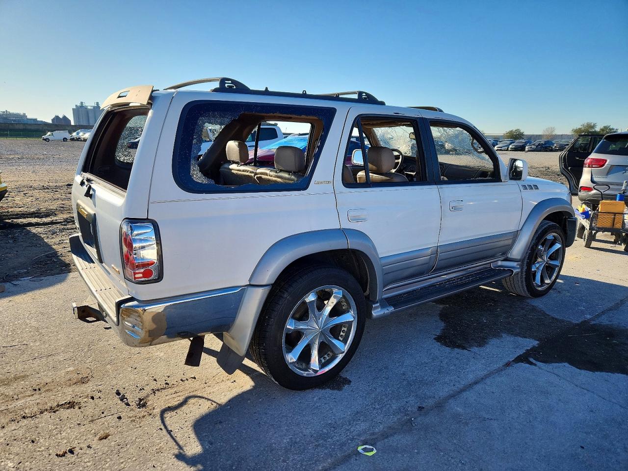 1998 Toyota 4runner Limited Белый vin: JT3GN87R7W0090263