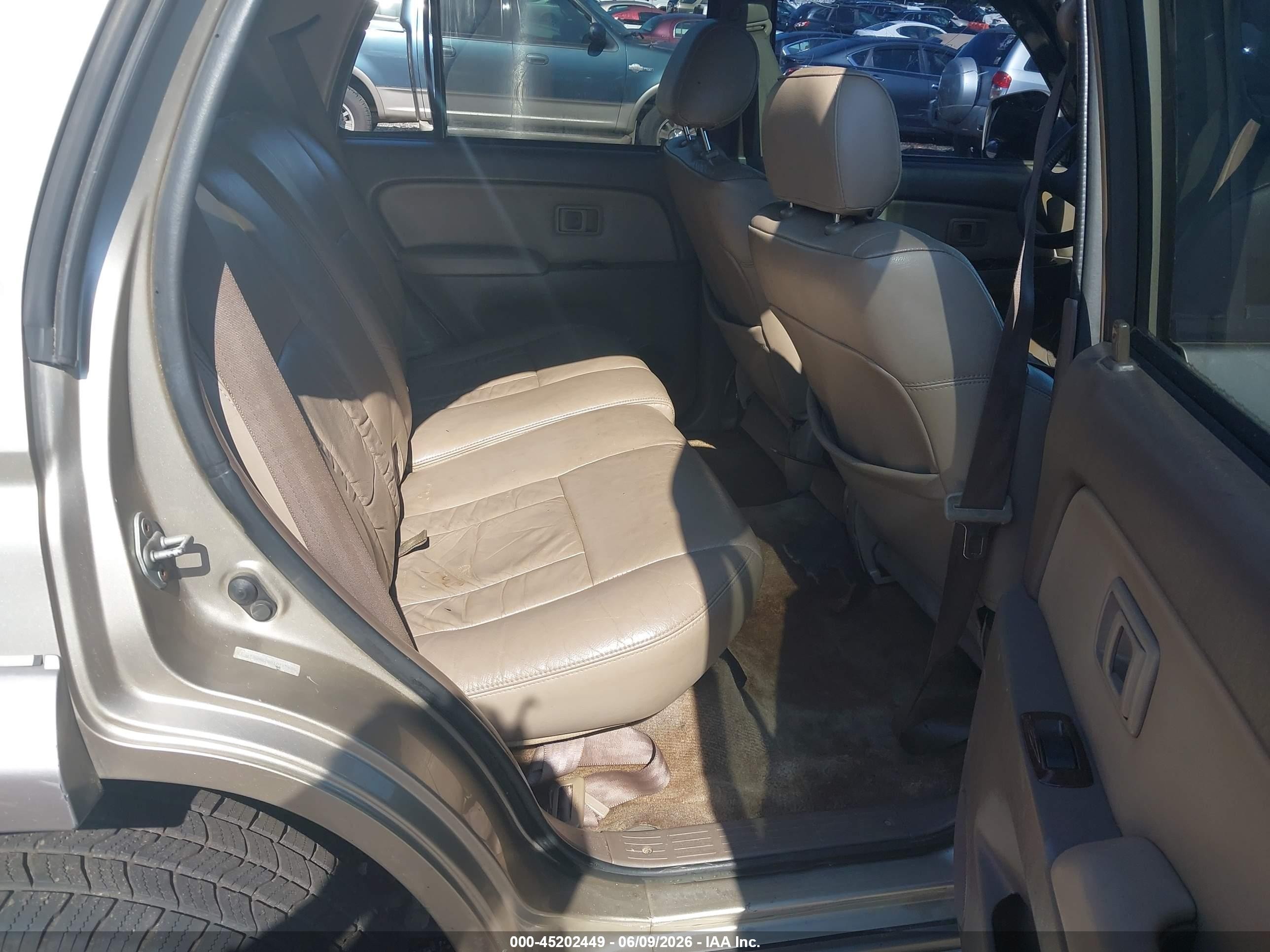2001 Toyota 4runner Limited V6 Tan vin: JT3GN87R810187688