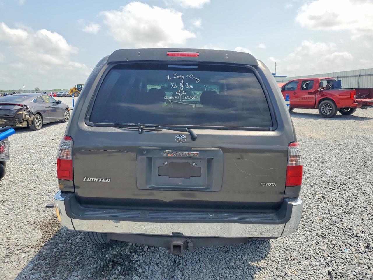 1998 Toyota 4runner Limited Gray vin: JT3GN87R8W0057689