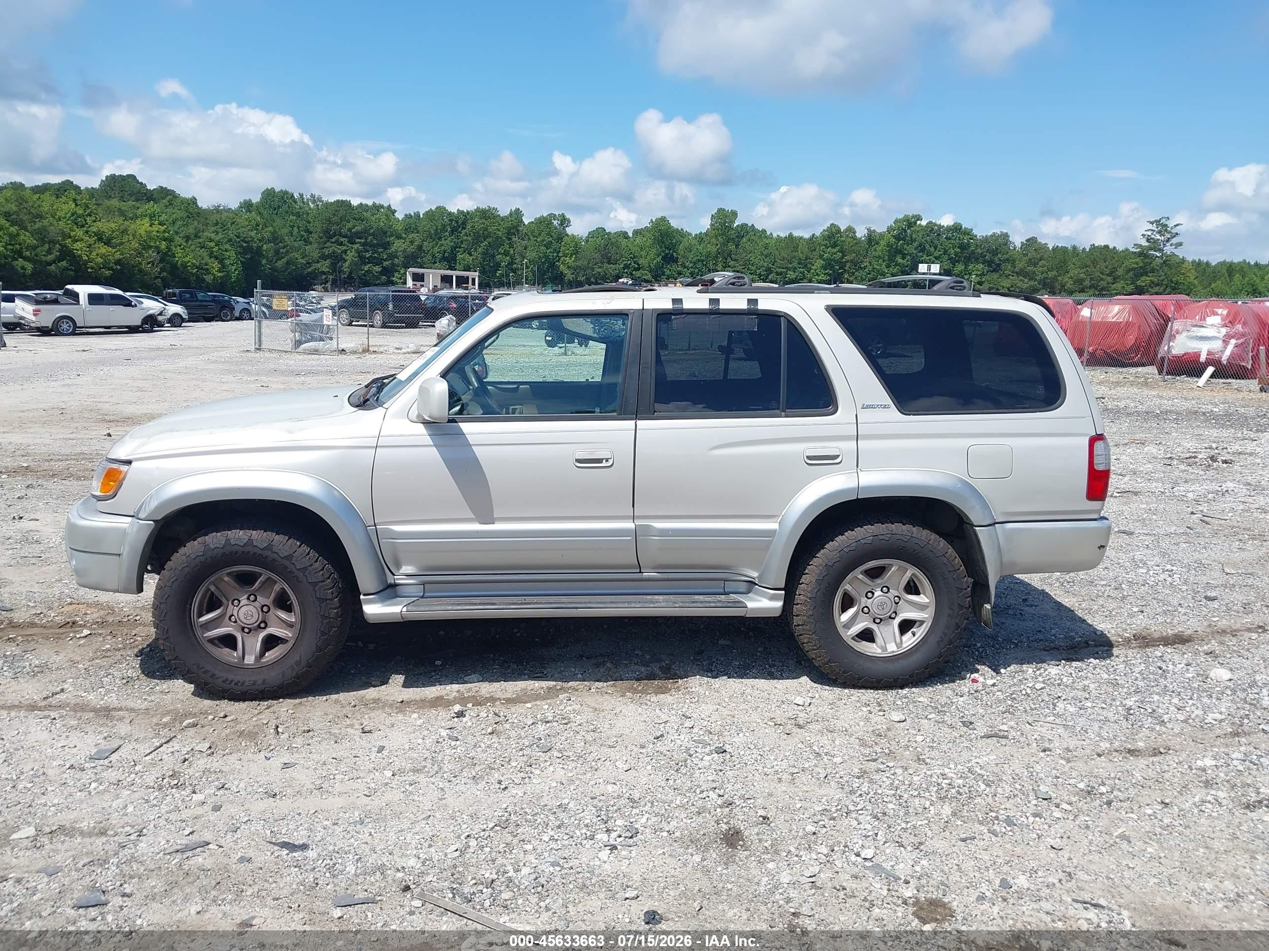 1999 Toyota 4runner Limited V6 Коричневый vin: JT3GN87R8X0119769