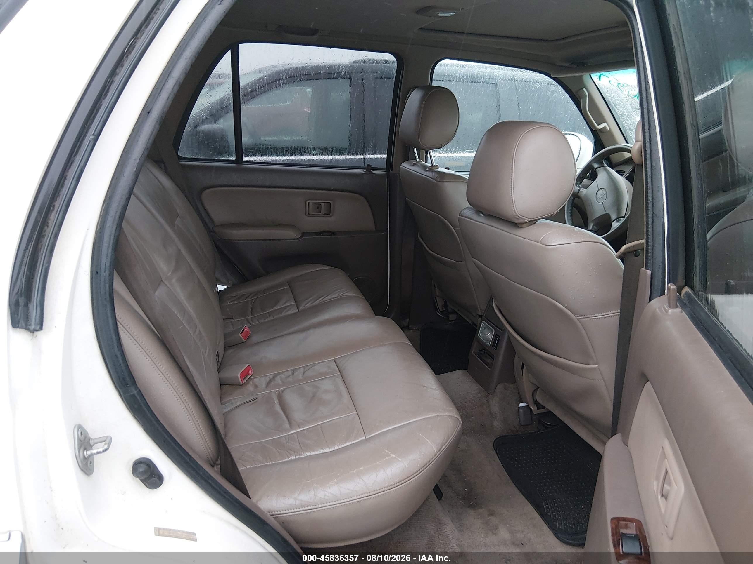 2000 Toyota 4runner Limited V6 White vin: JT3GN87R8Y0144348