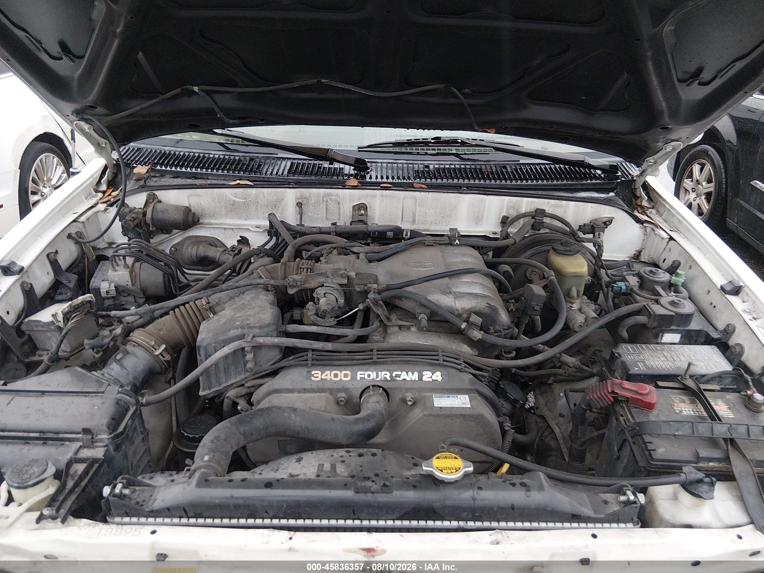 2000 Toyota 4runner Limited V6 White vin: JT3GN87R8Y0144348