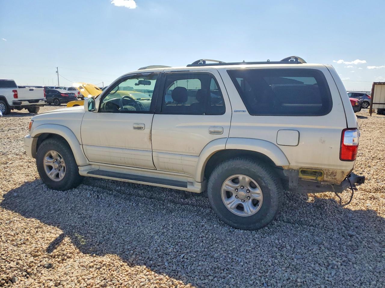 2002 Toyota 4runner Limited White vin: JT3GN87R929000164
