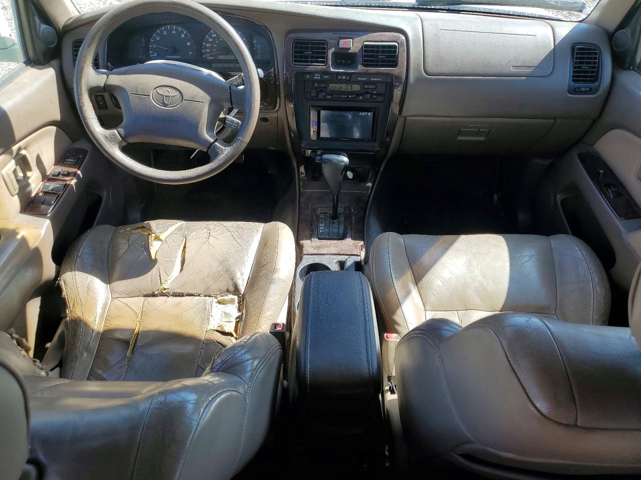 2002 Toyota 4runner Limited White vin: JT3GN87R929000164