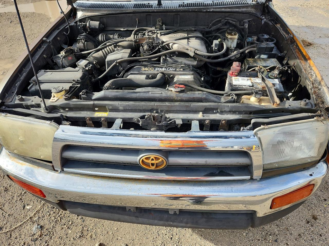 1998 Toyota 4runner Limited Brown vin: JT3GN87R9W0057555