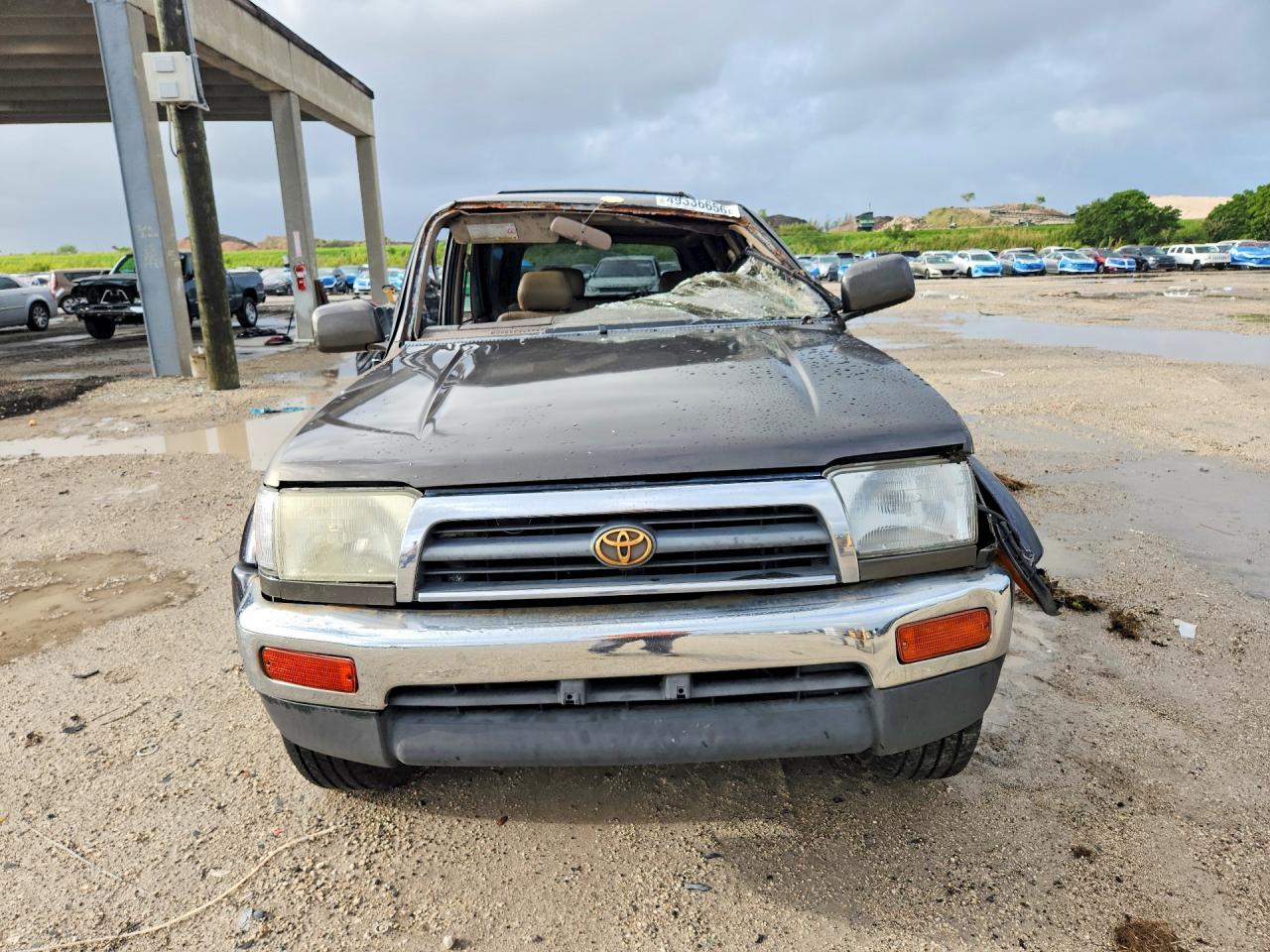 1998 Toyota 4runner Limited Brown vin: JT3GN87R9W0057555