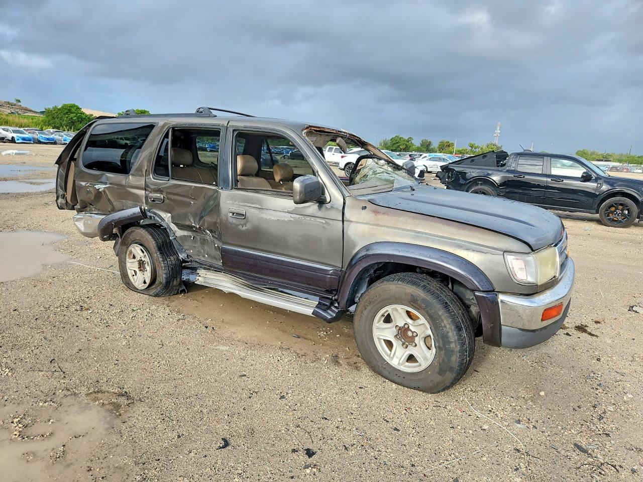 1998 Toyota 4runner Limited Brown vin: JT3GN87R9W0057555