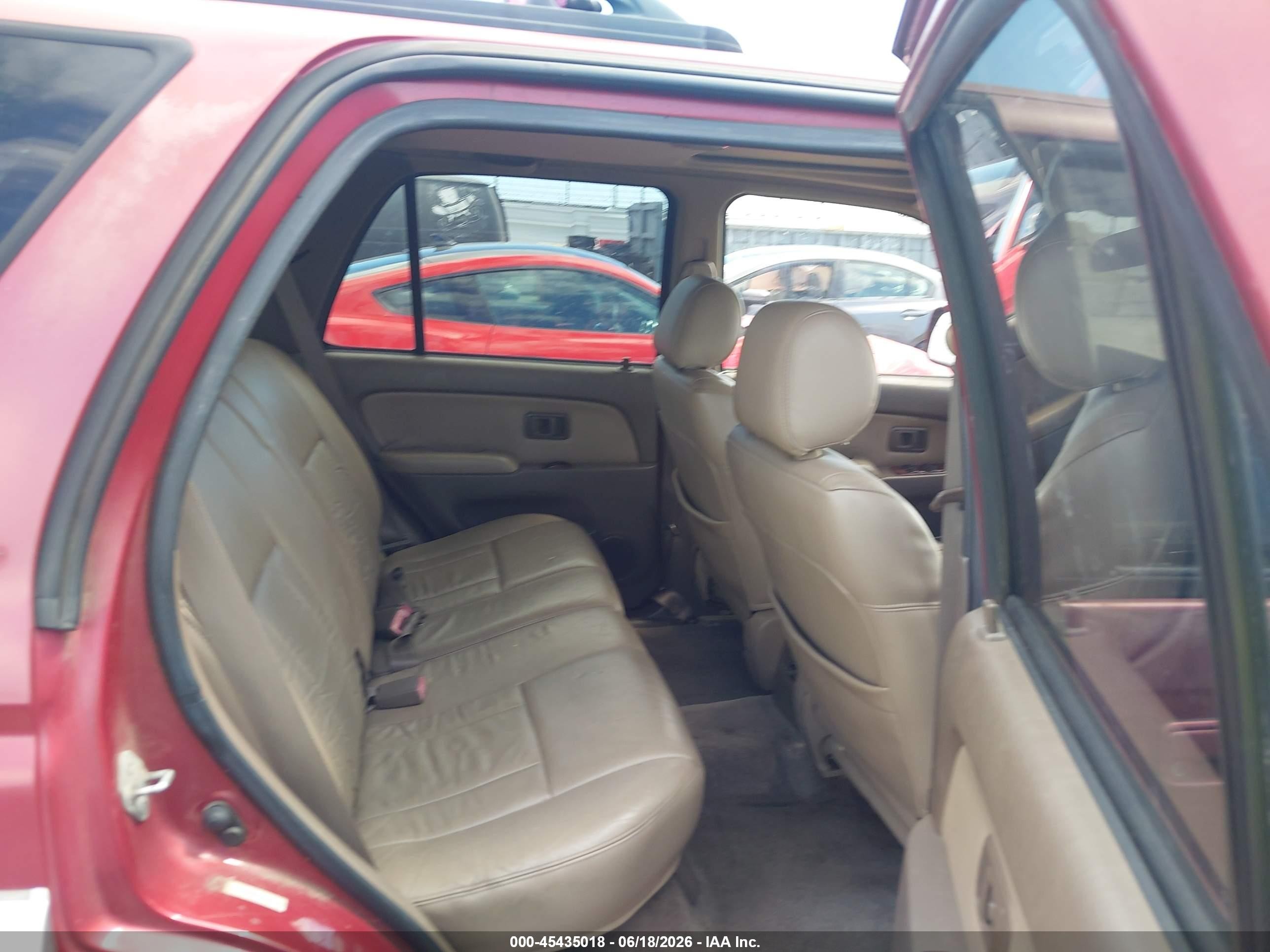 1998 Toyota 4runner Sr5 V6 Limited Burgundy vin: JT3GN87R9W0077093