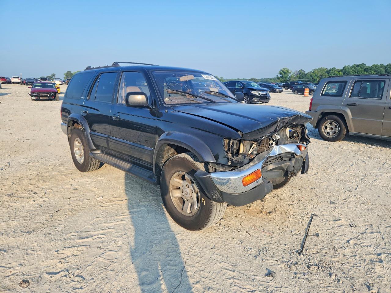 1998 Toyota 4 Runner Black vin: JT3GN87R9W0086781
