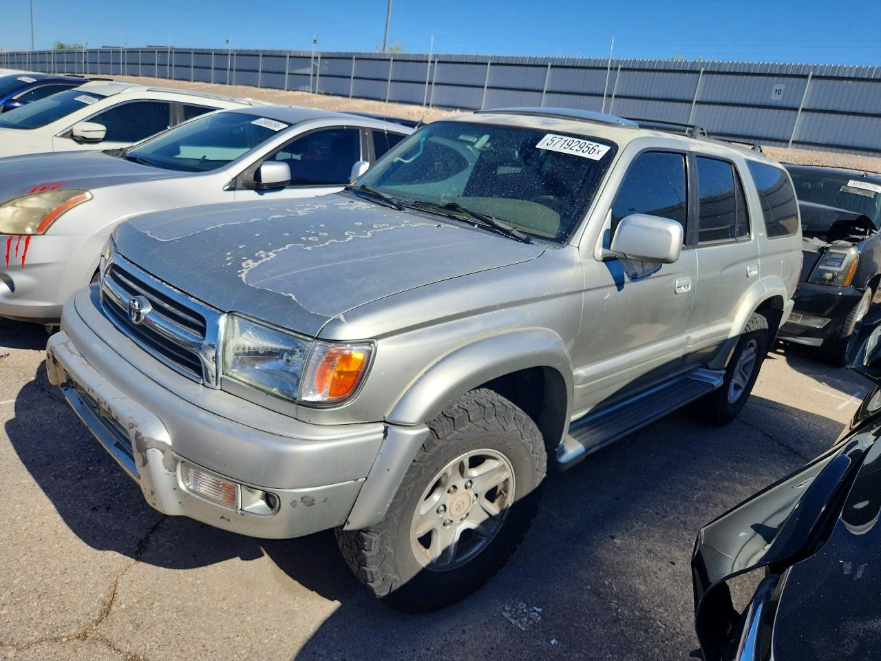 1999 Toyota 4runner Limited Серебряный vin: JT3GN87R9X0097765