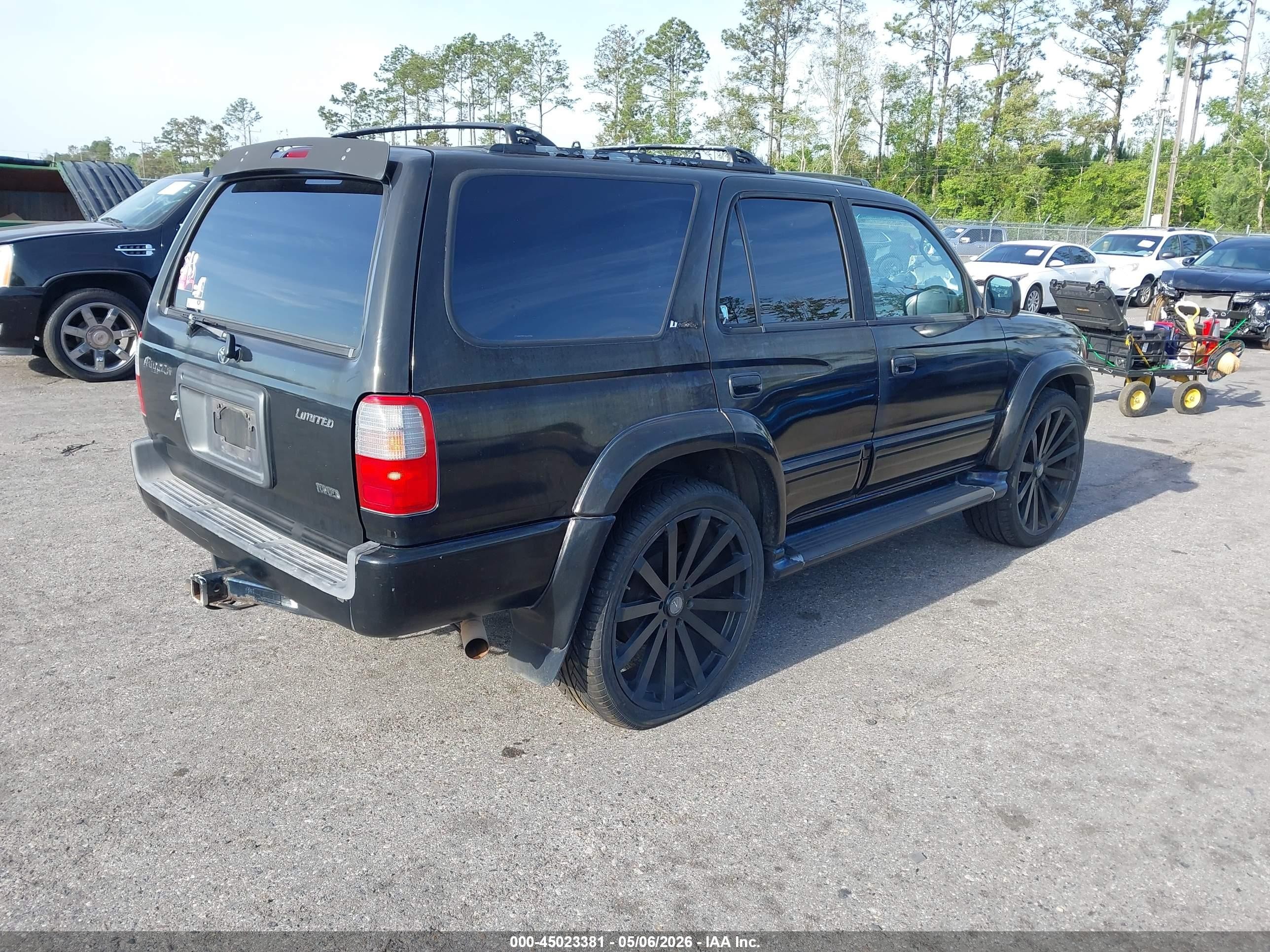 2000 Toyota 4runner Limited V6 Черный vin: JT3GN87R9Y0146786