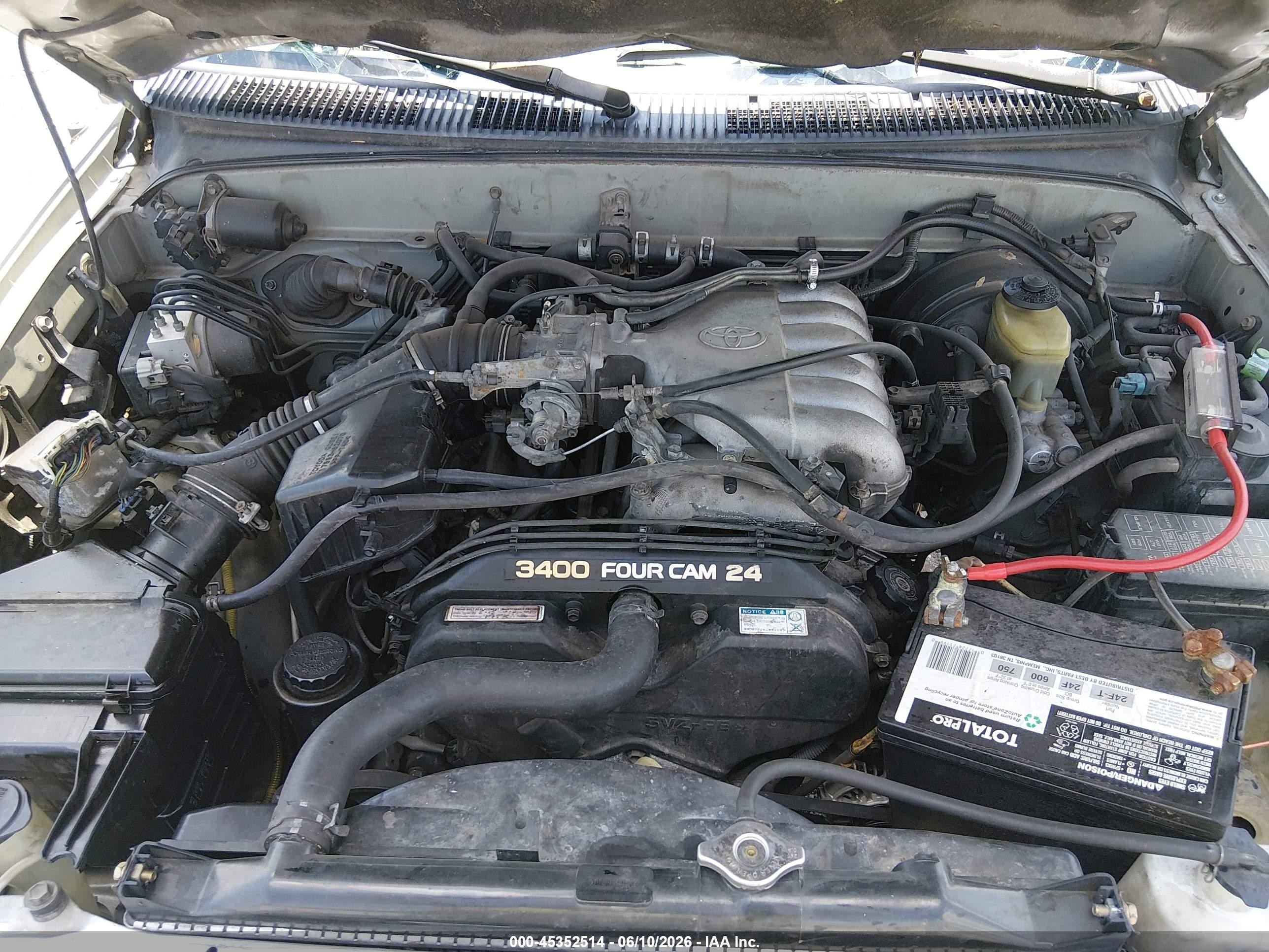 2000 Toyota 4runner Limited V6 Silver vin: JT3GN87R9Y0148036