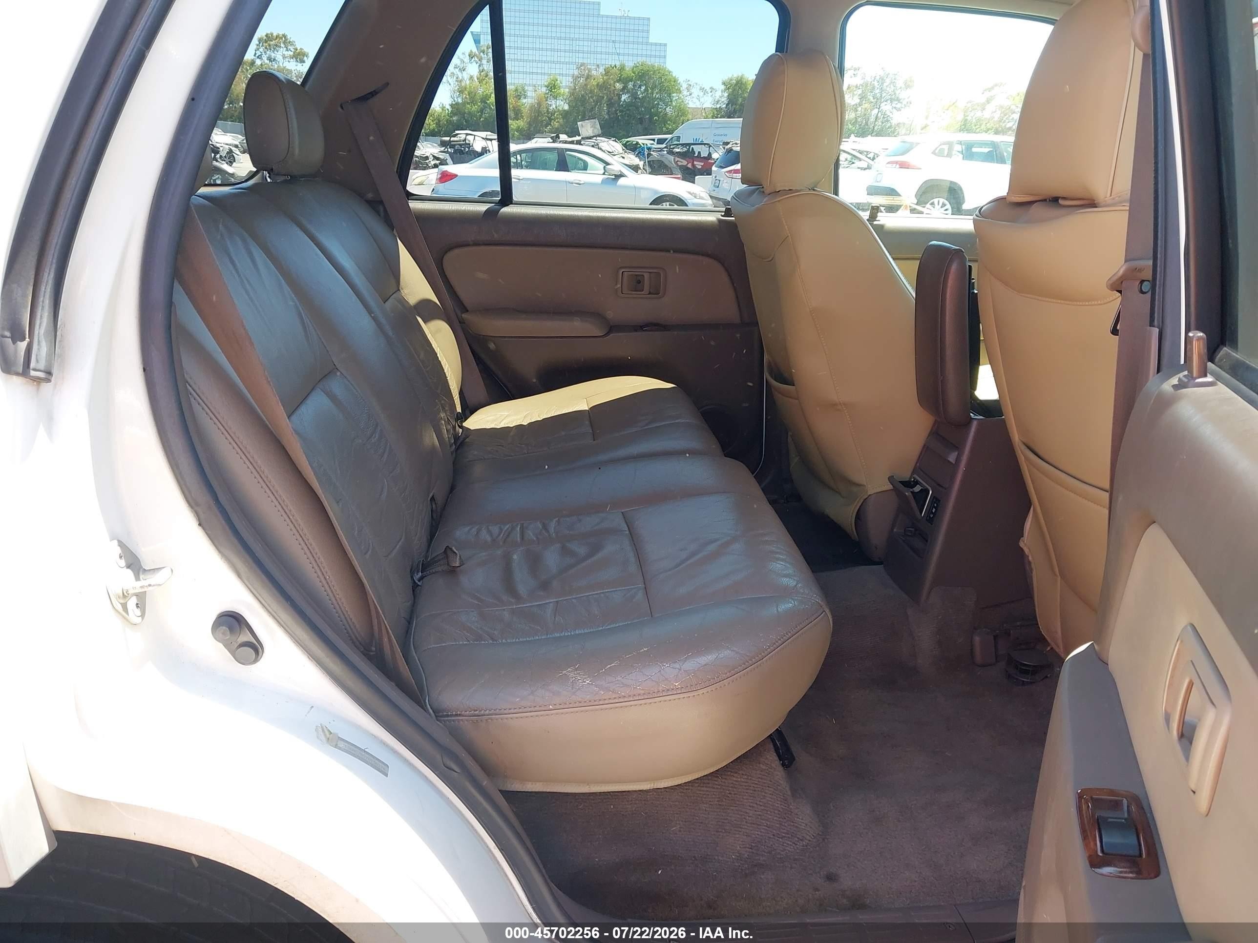 2000 Toyota 4runner Limited V6 White vin: JT3GN87R9Y0150174
