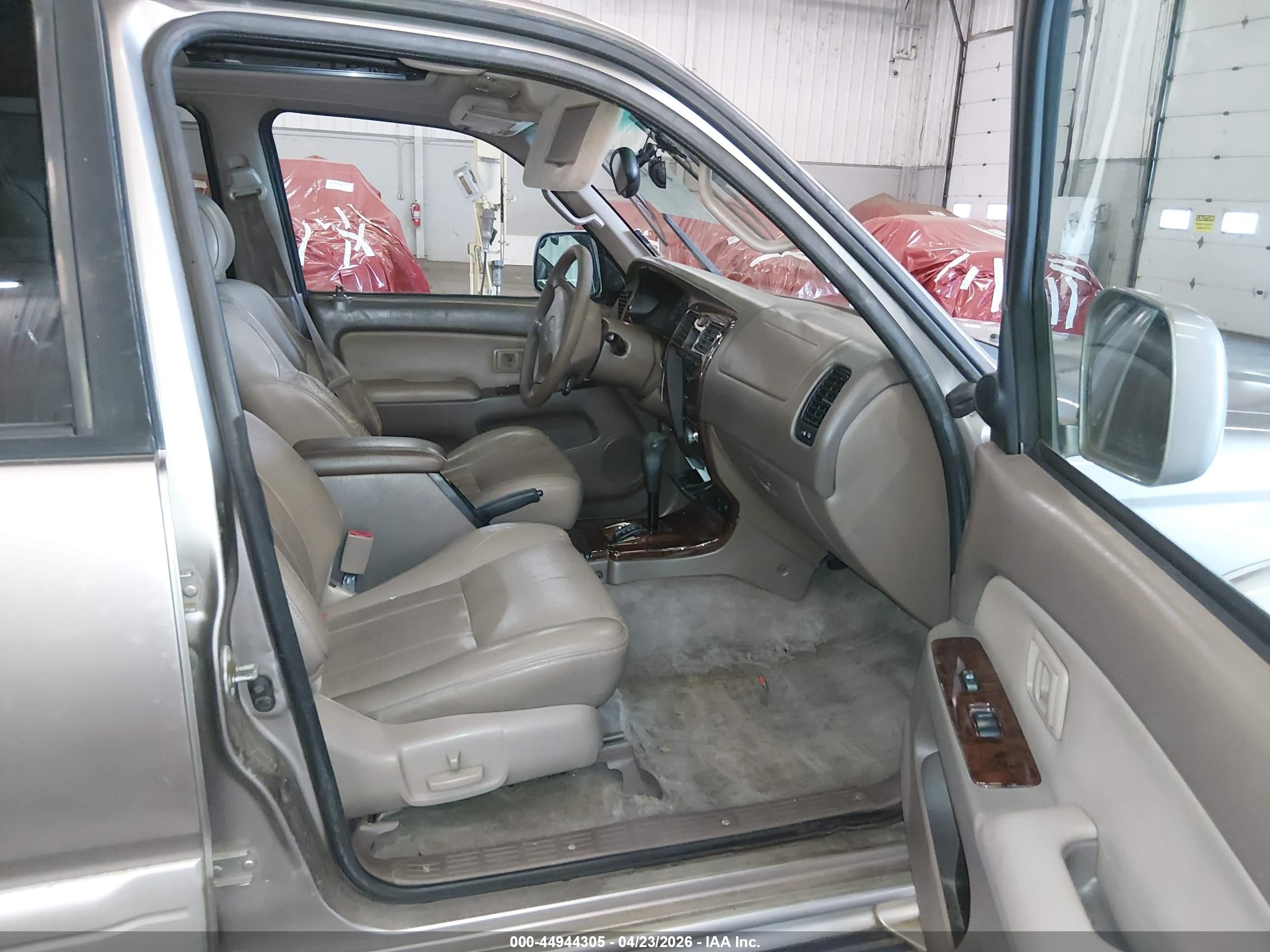 2001 Toyota 4runner Limited V6 Champagne vin: JT3GN87RX10197106