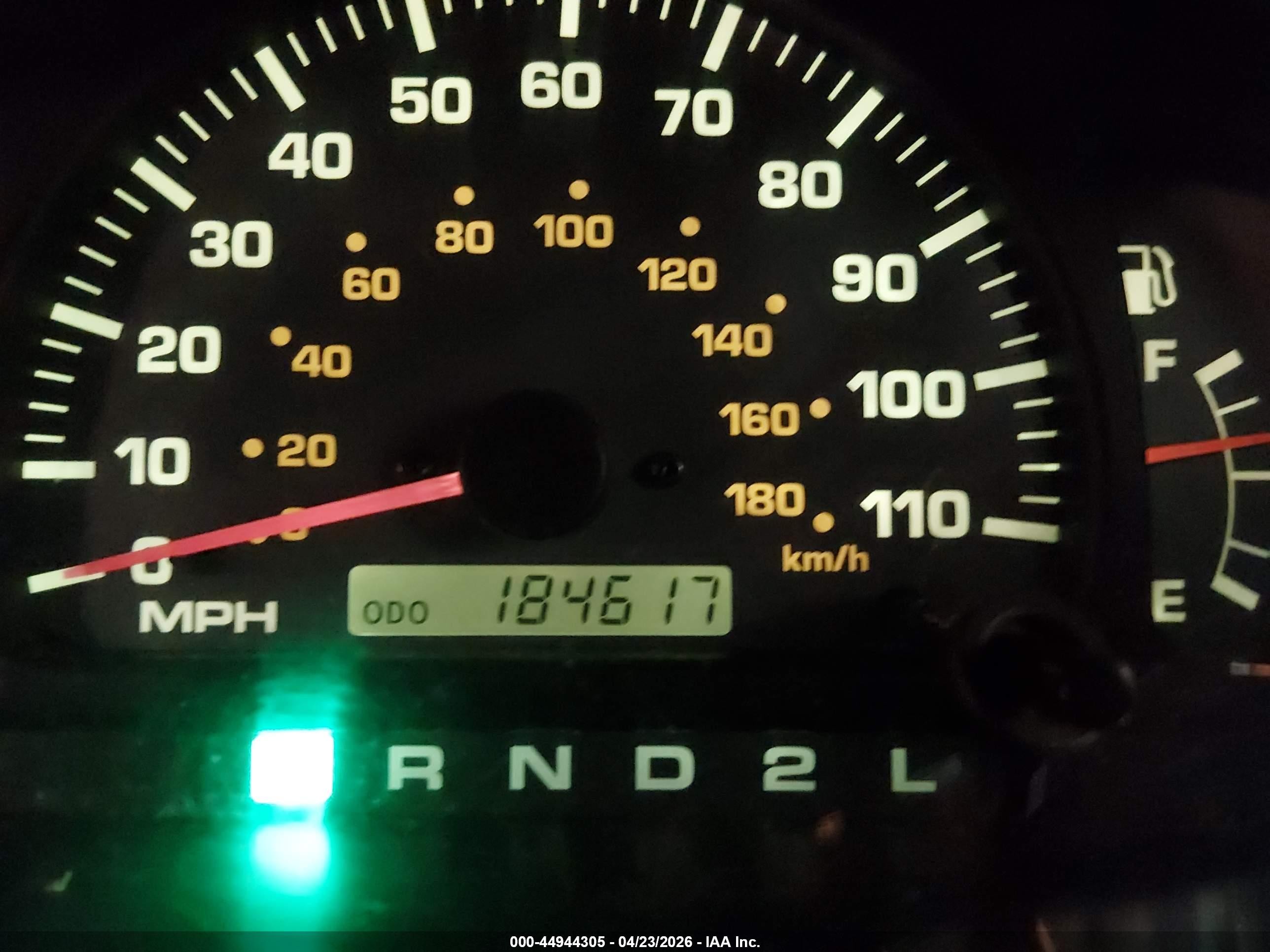 2001 Toyota 4runner Limited V6 Champagne vin: JT3GN87RX10197106
