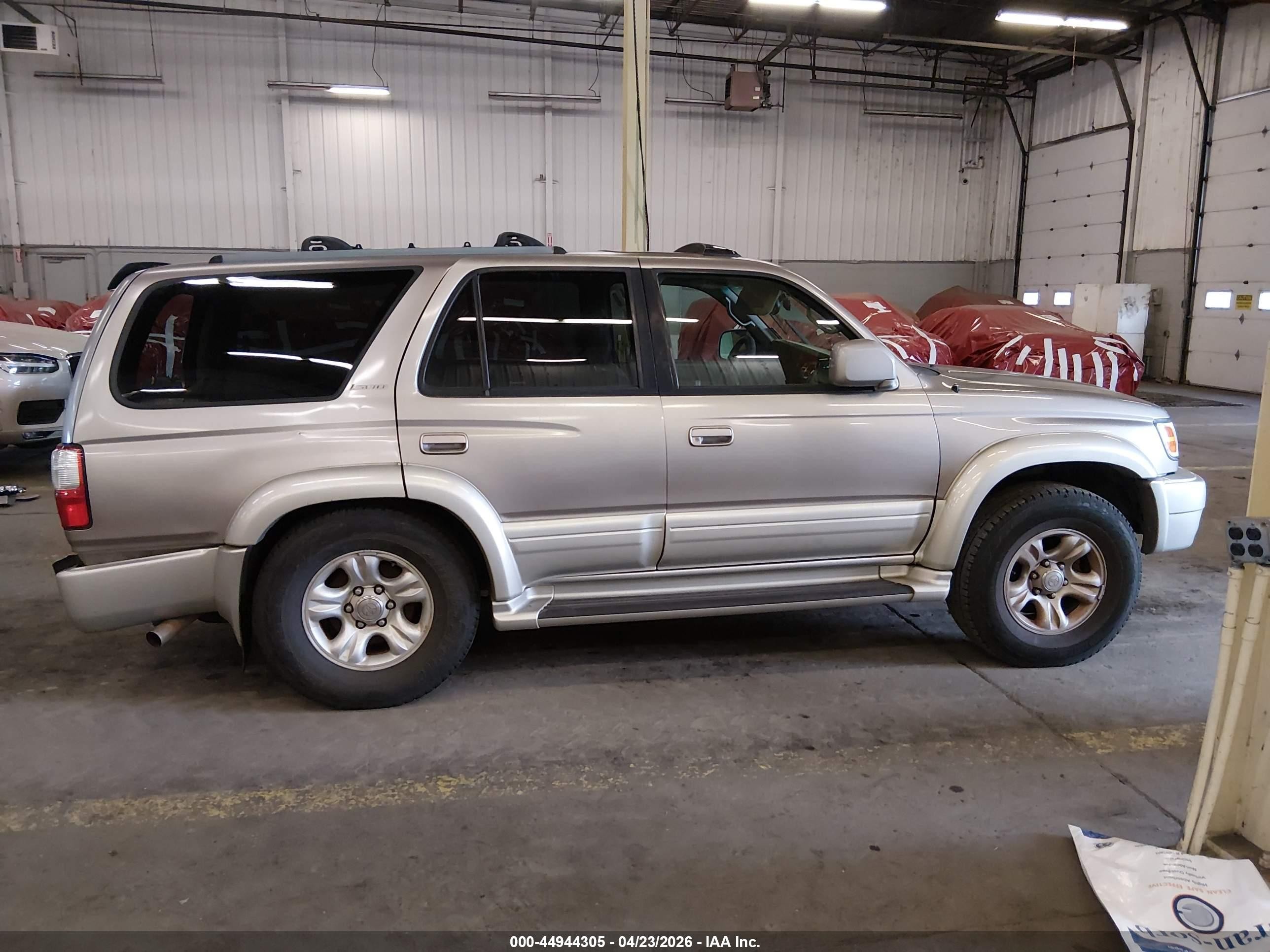 2001 Toyota 4runner Limited V6 Champagne vin: JT3GN87RX10197106