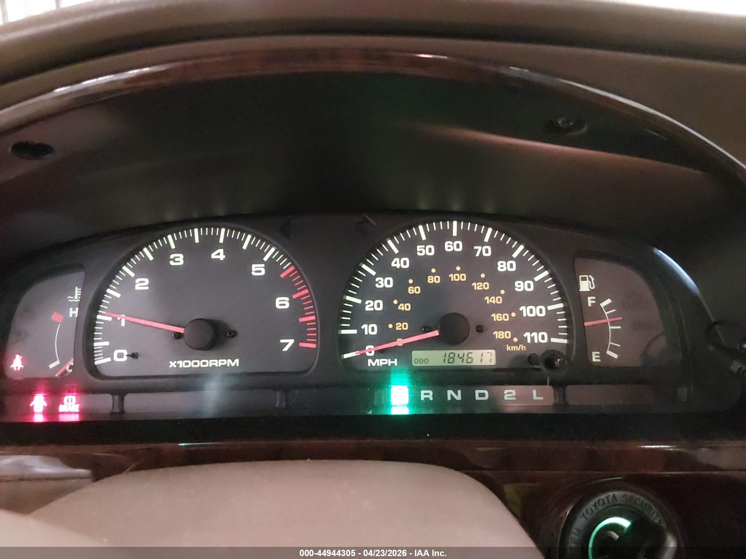 2001 Toyota 4runner Limited V6 Champagne vin: JT3GN87RX10197106