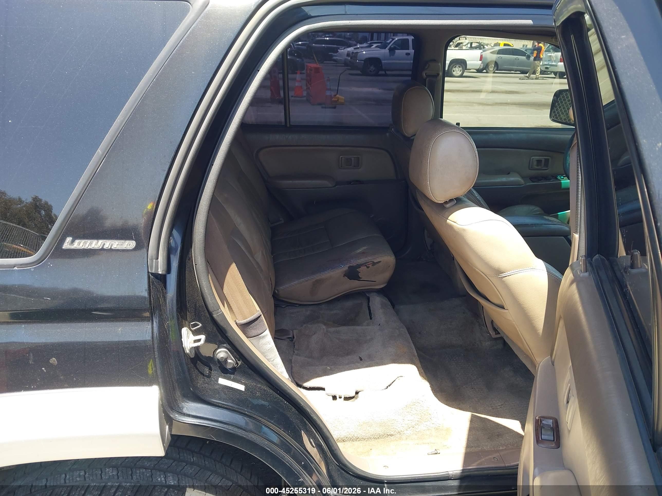 2002 Toyota 4runner Limited V6 Черный vin: JT3GN87RX20230848