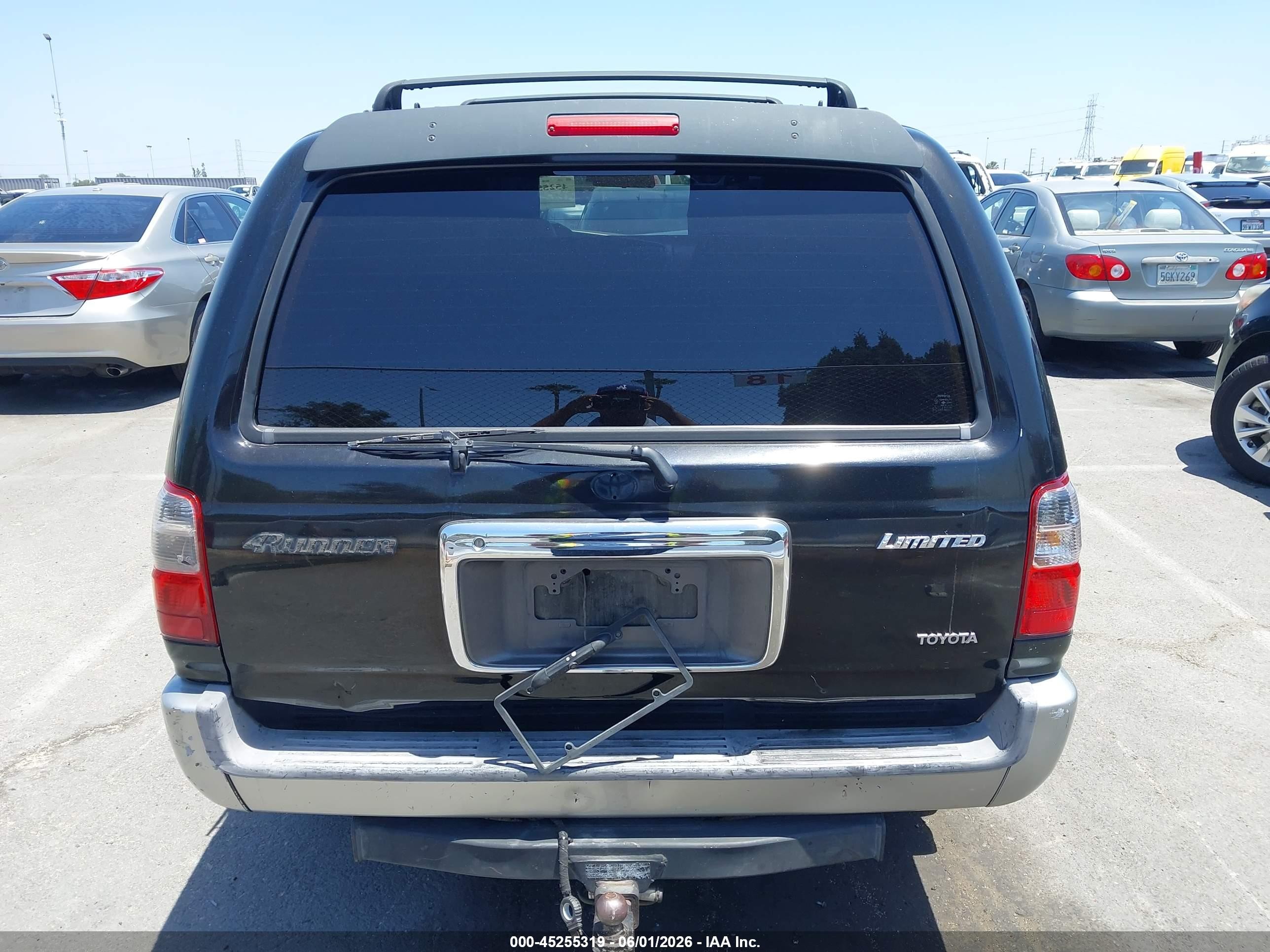2002 Toyota 4runner Limited V6 Черный vin: JT3GN87RX20230848