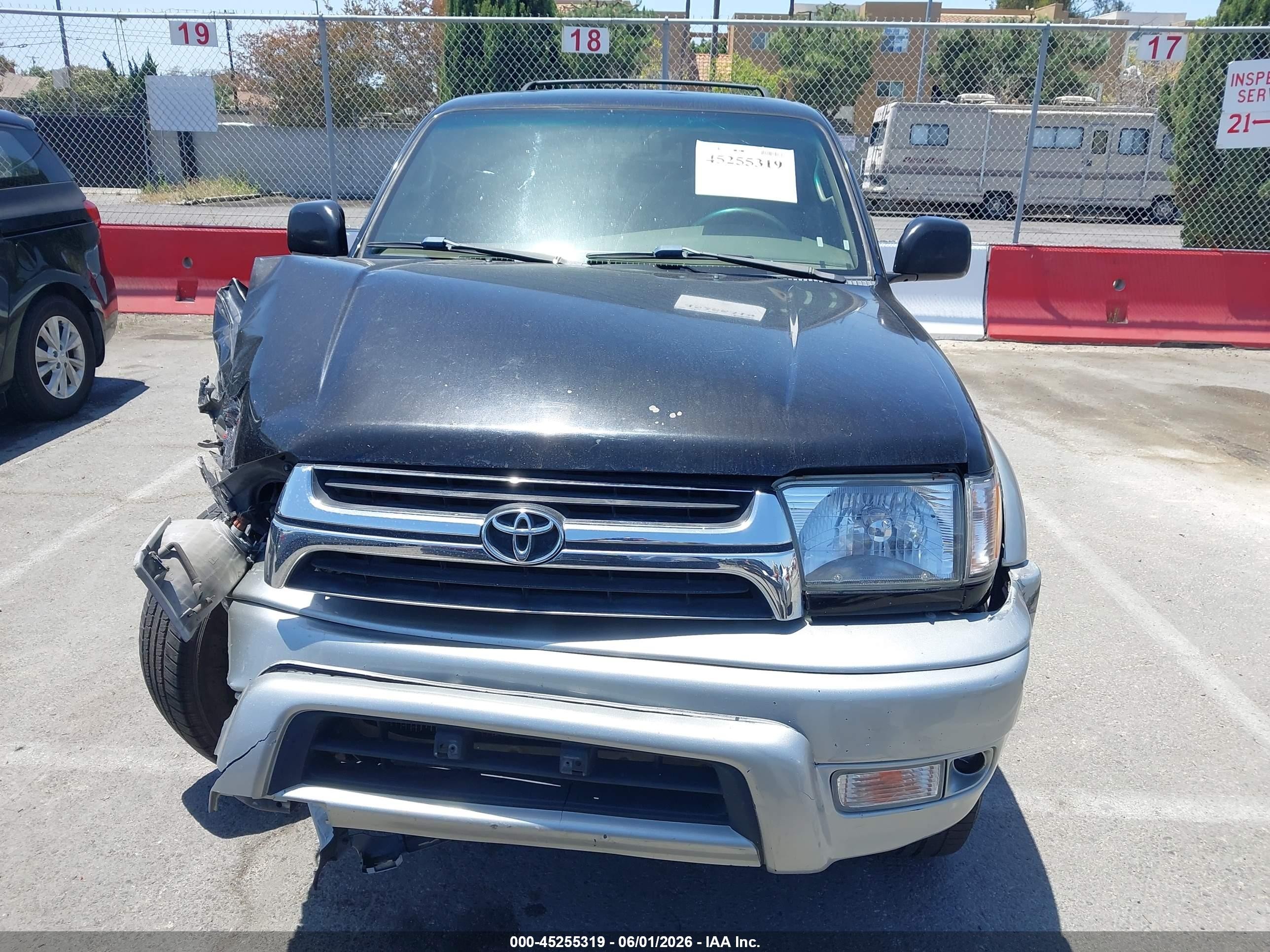 2002 Toyota 4runner Limited V6 Черный vin: JT3GN87RX20230848