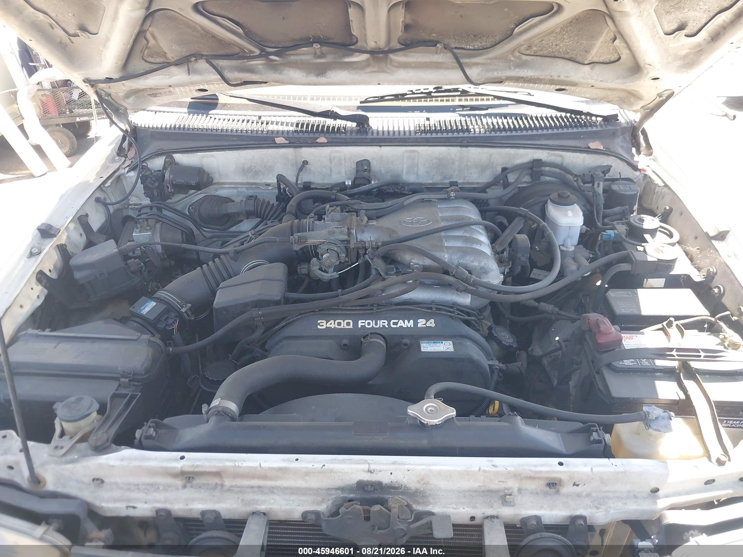1997 Toyota 4runner Sr5 V6 Limited White vin: JT3GN87RXV0019962