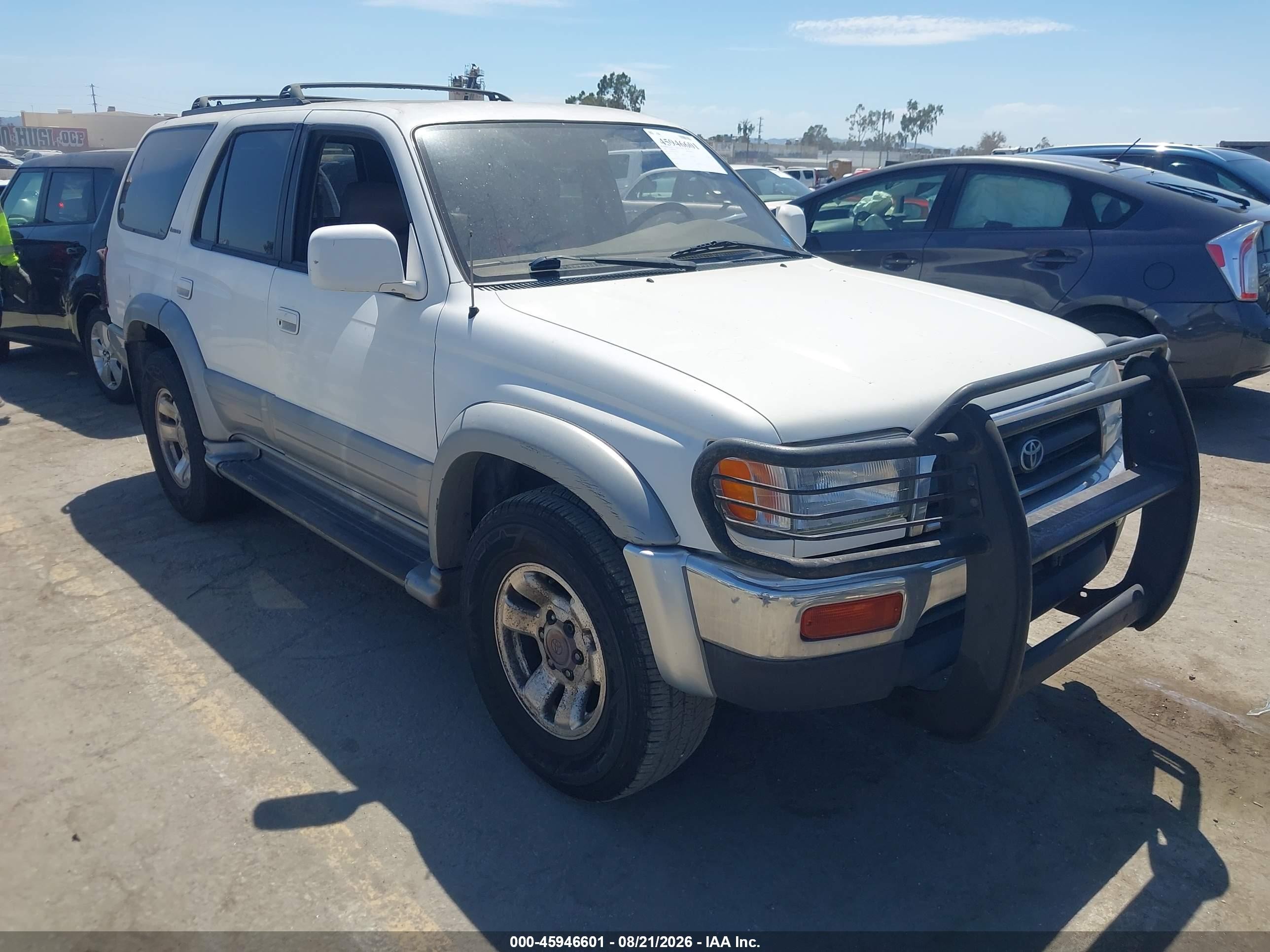 1997 Toyota 4runner Sr5 V6 Limited White vin: JT3GN87RXV0019962