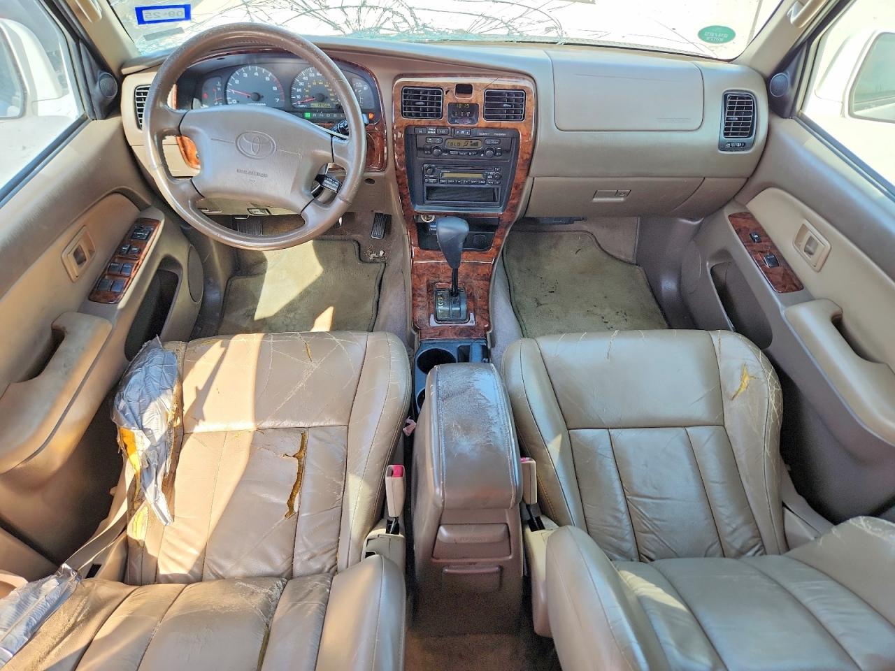 1999 Toyota 4runner Limited White vin: JT3GN87RXX0096480