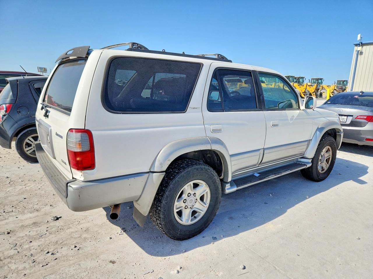 1999 Toyota 4runner Limited White vin: JT3GN87RXX0096480