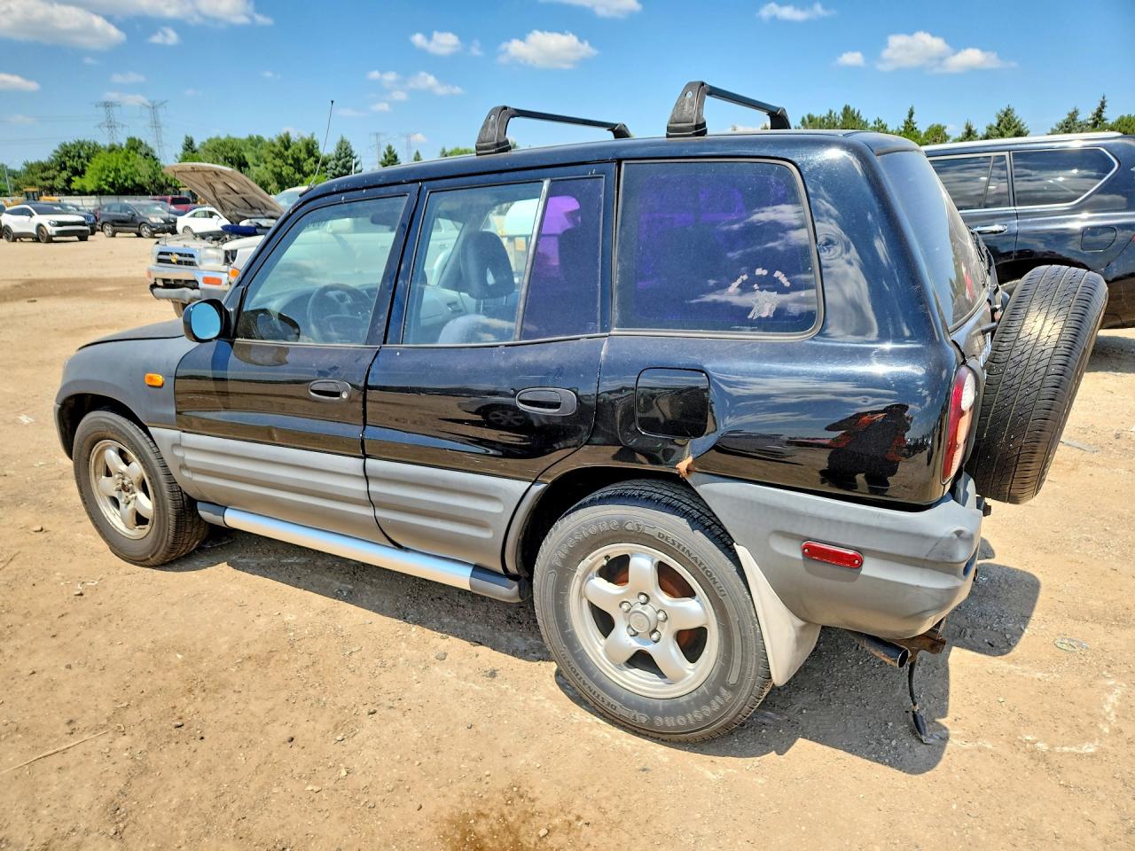 1997 Toyota Rav4 Base Black vin: JT3GP10V0V0013449