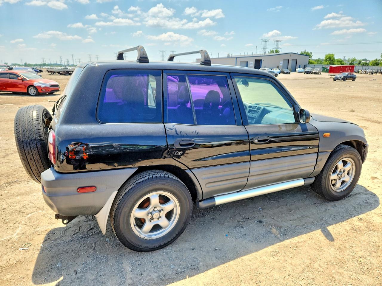 1997 Toyota Rav4 Base Black vin: JT3GP10V0V0013449